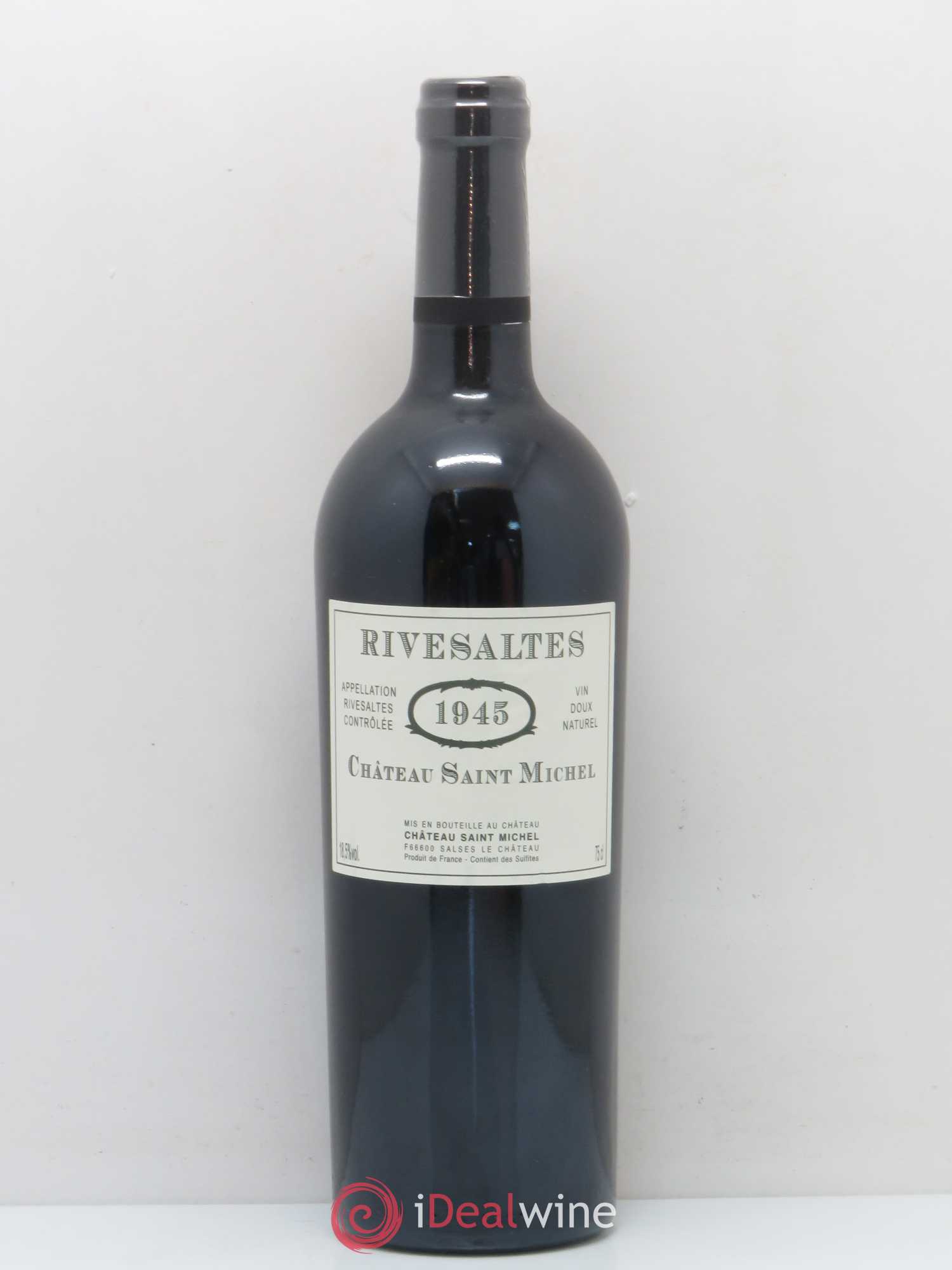 Rivesaltes Château Saint Michel 1945 - Posten von 1 Flasche - 0