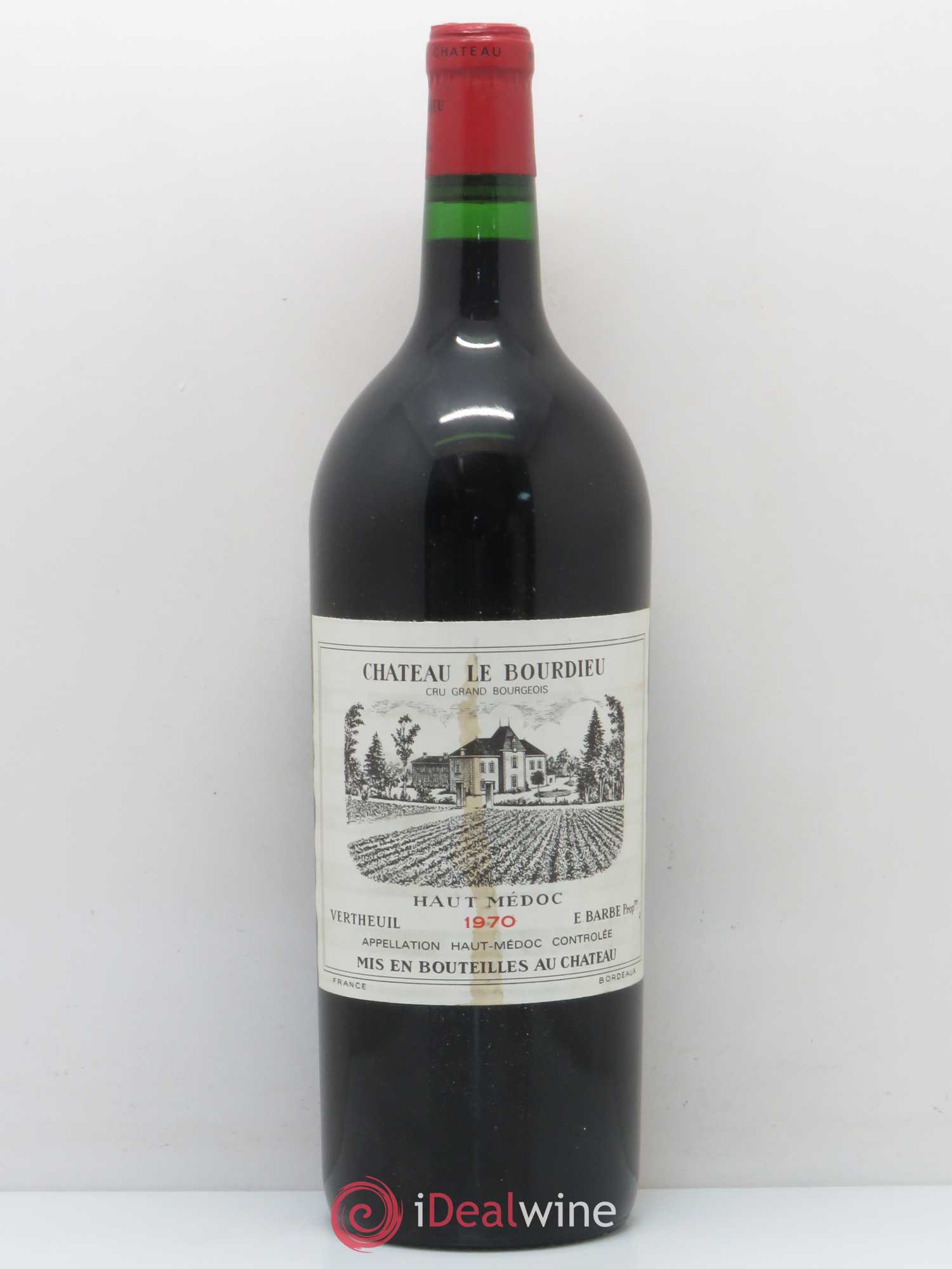 Château le Bourdieu Cru Bourgeois 1970 - Lot de 1 magnum - 0