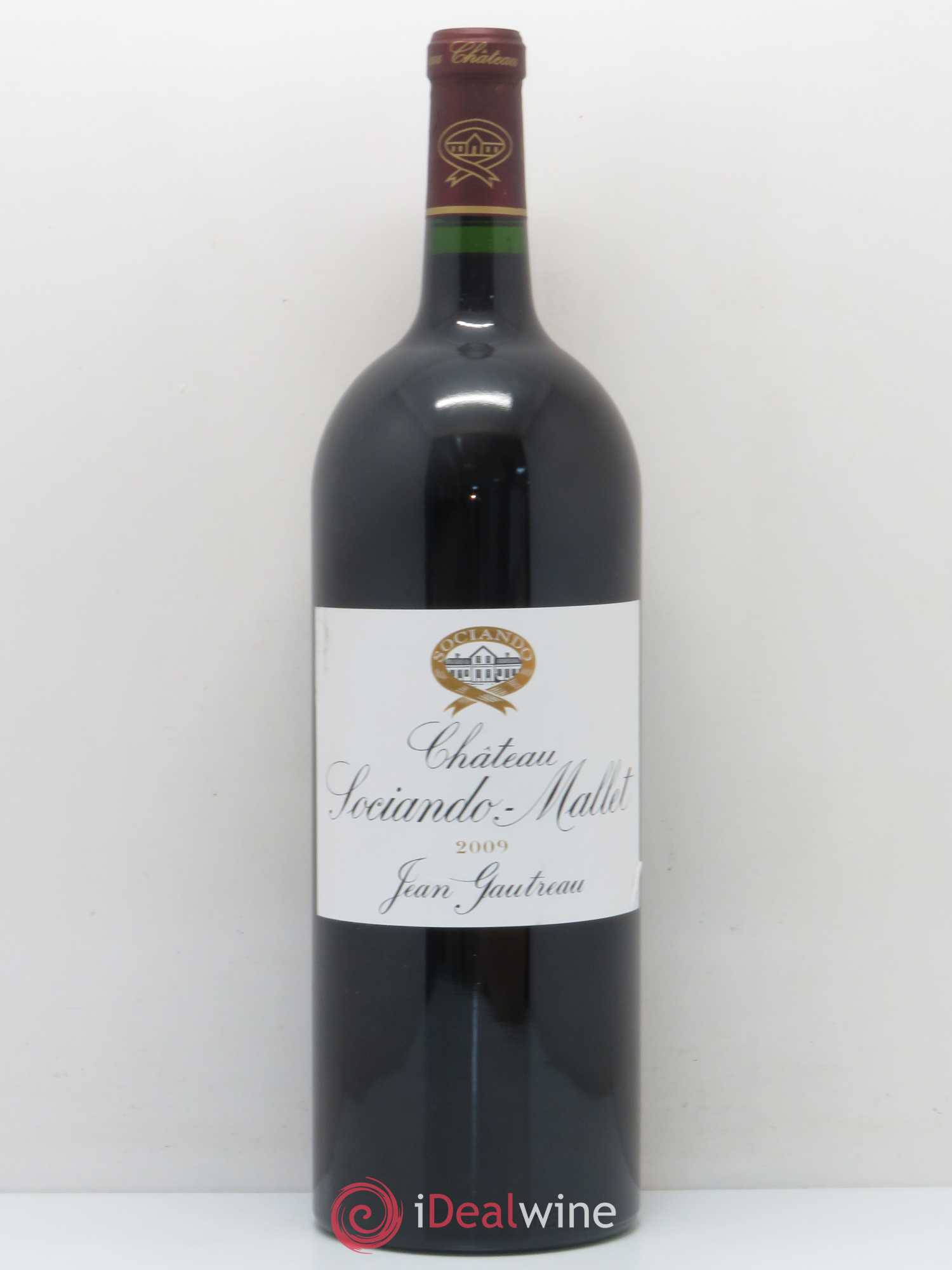 Château Sociando Mallet 2009 - Lot de 1 magnum - 0