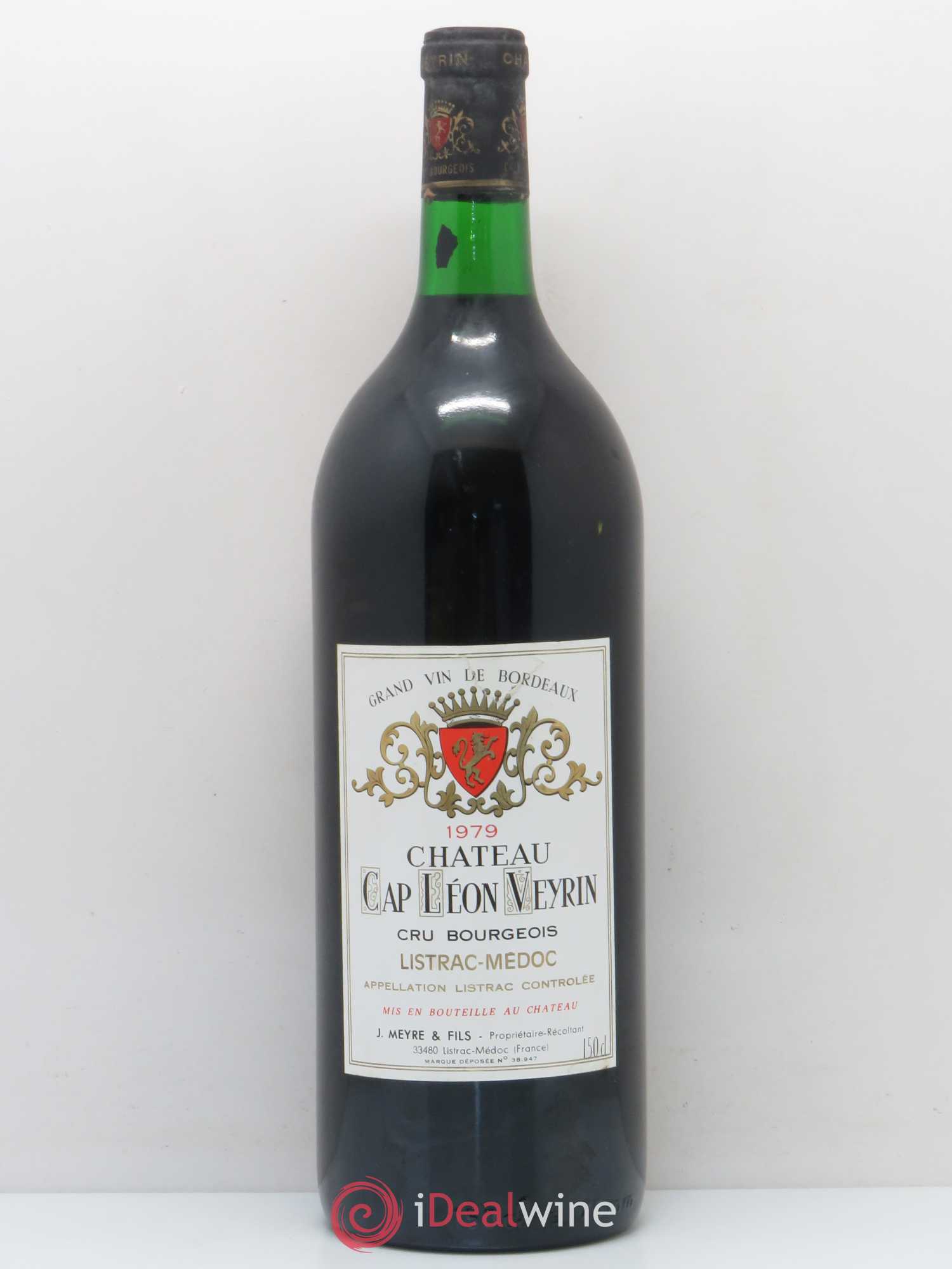 Listrac Château Cap Léon Veyrin 1979 - Posten von 1 Magnum - 0