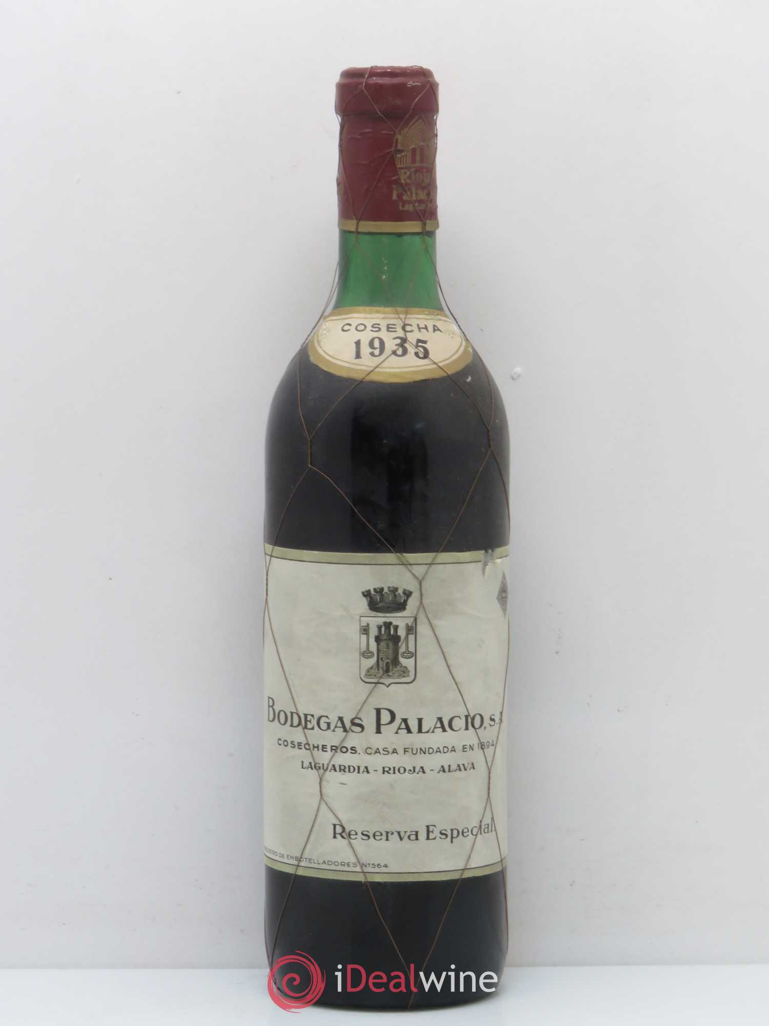 Rioja DOCA Bodegas Palacio Reserva Especial 1935 - Lotto di 1 bottiglia - 0