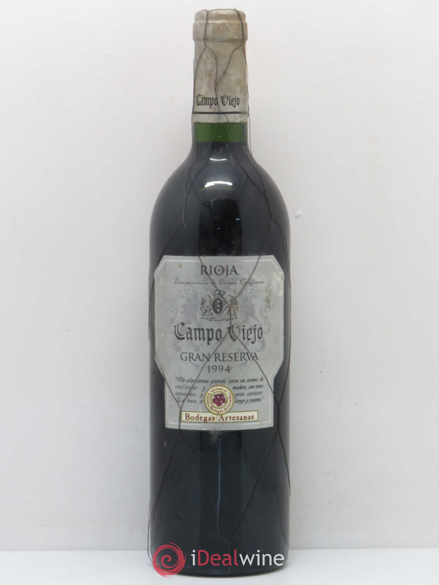 Rioja DOCA Campo Viejo Gran Reserva 1994 - Lot of 1 bottle - 0