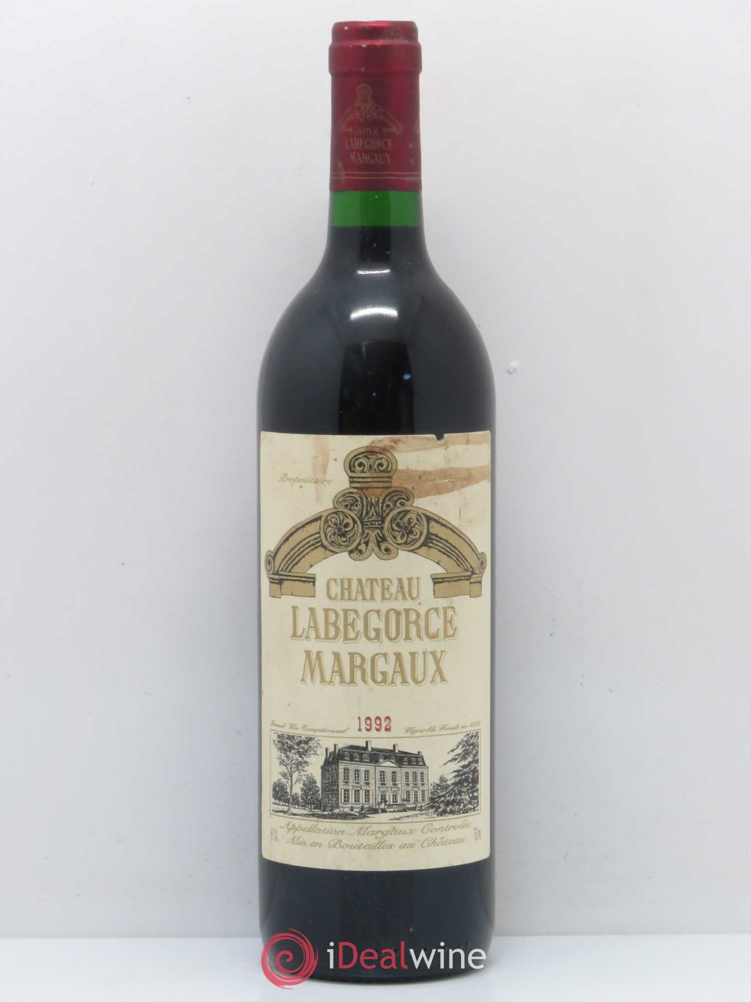 Château Labegorce Cru Bourgeois 1992 - Lot de 1 bouteille - 0