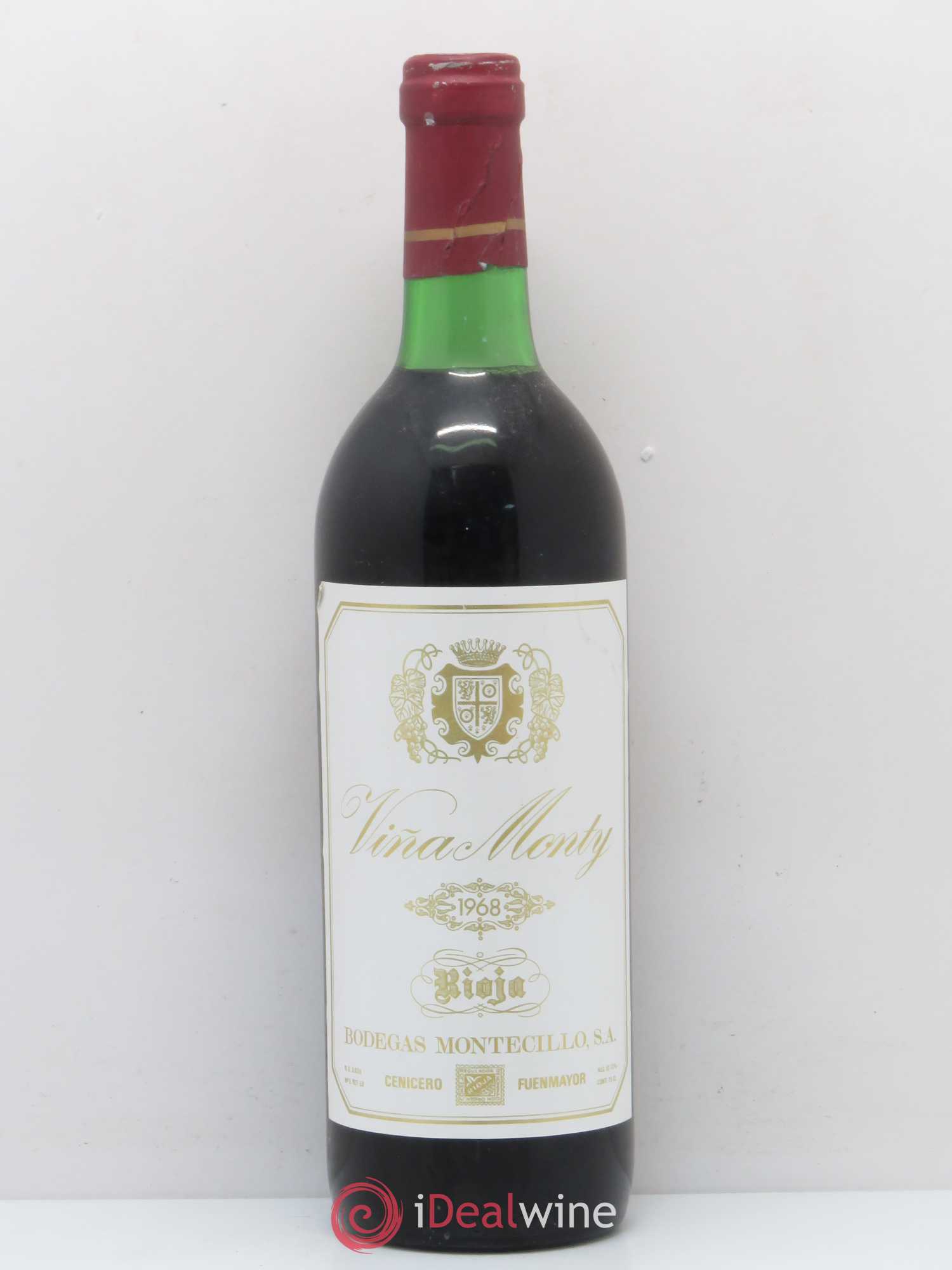 Rioja DOCA Viña Monty 1968 - Lot de 1 bouteille - 0