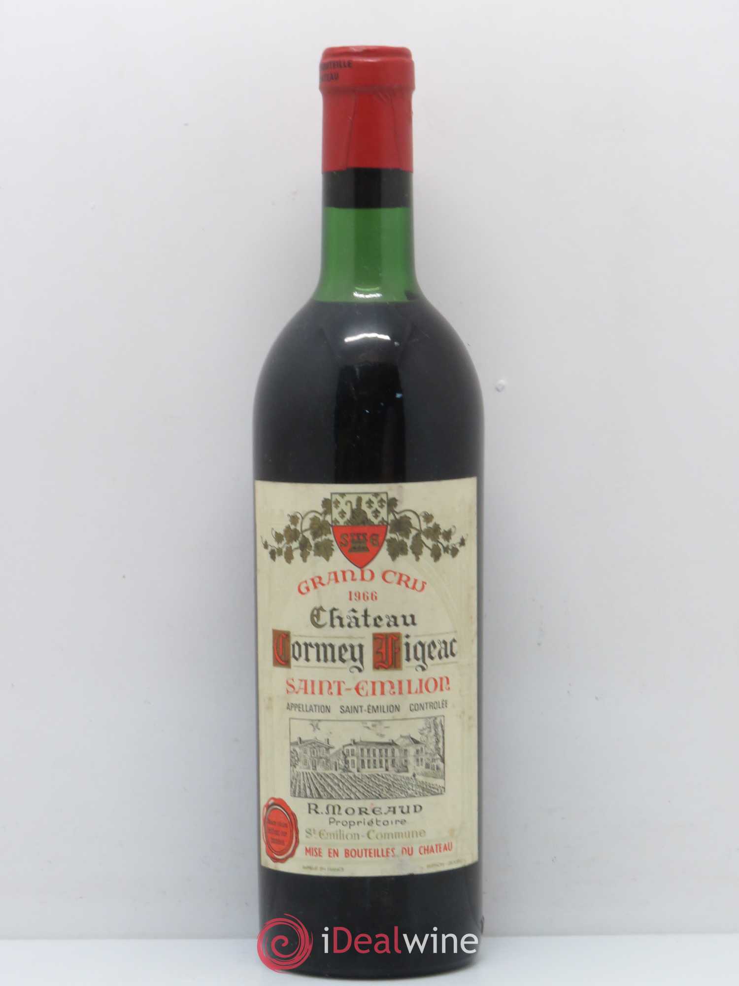 Saint-Émilion Château Cormey Figeac 1966 - Lot de 1 bouteille - 0