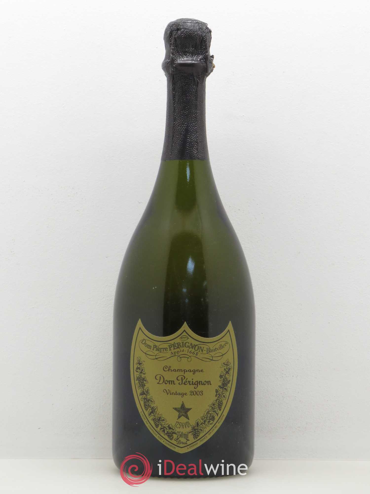 Brut Dom Pérignon 2003 - Lot de 1 bouteille - 0