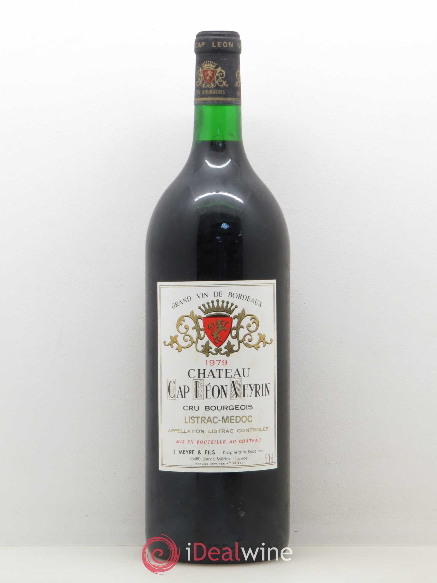 Listrac Médoc Château Cap Léon Veyrin 1979 - Posten von 1 Magnum - 0