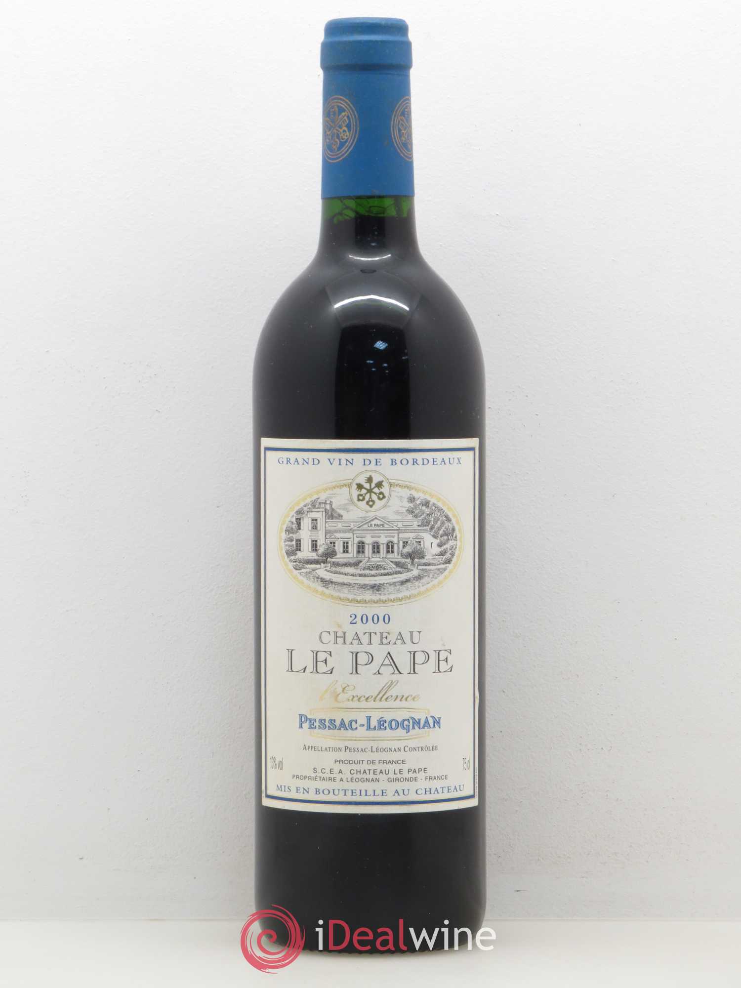 Pessac-Léognan Château Le Pape L'Excellence 2000 - Posten von 1 Flasche - 0