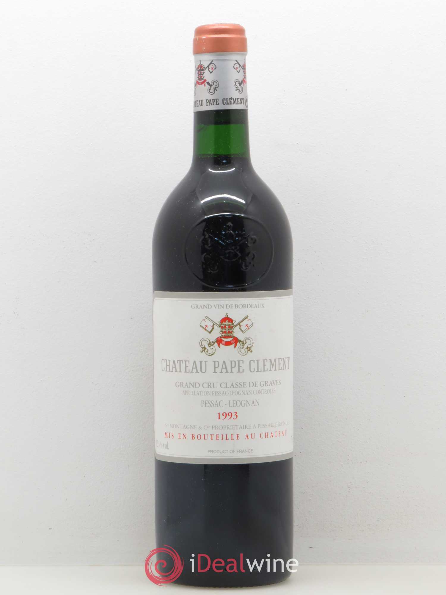 Château Pape Clément Cru Classé de Graves 1993 - Lot de 1 bouteille - 0