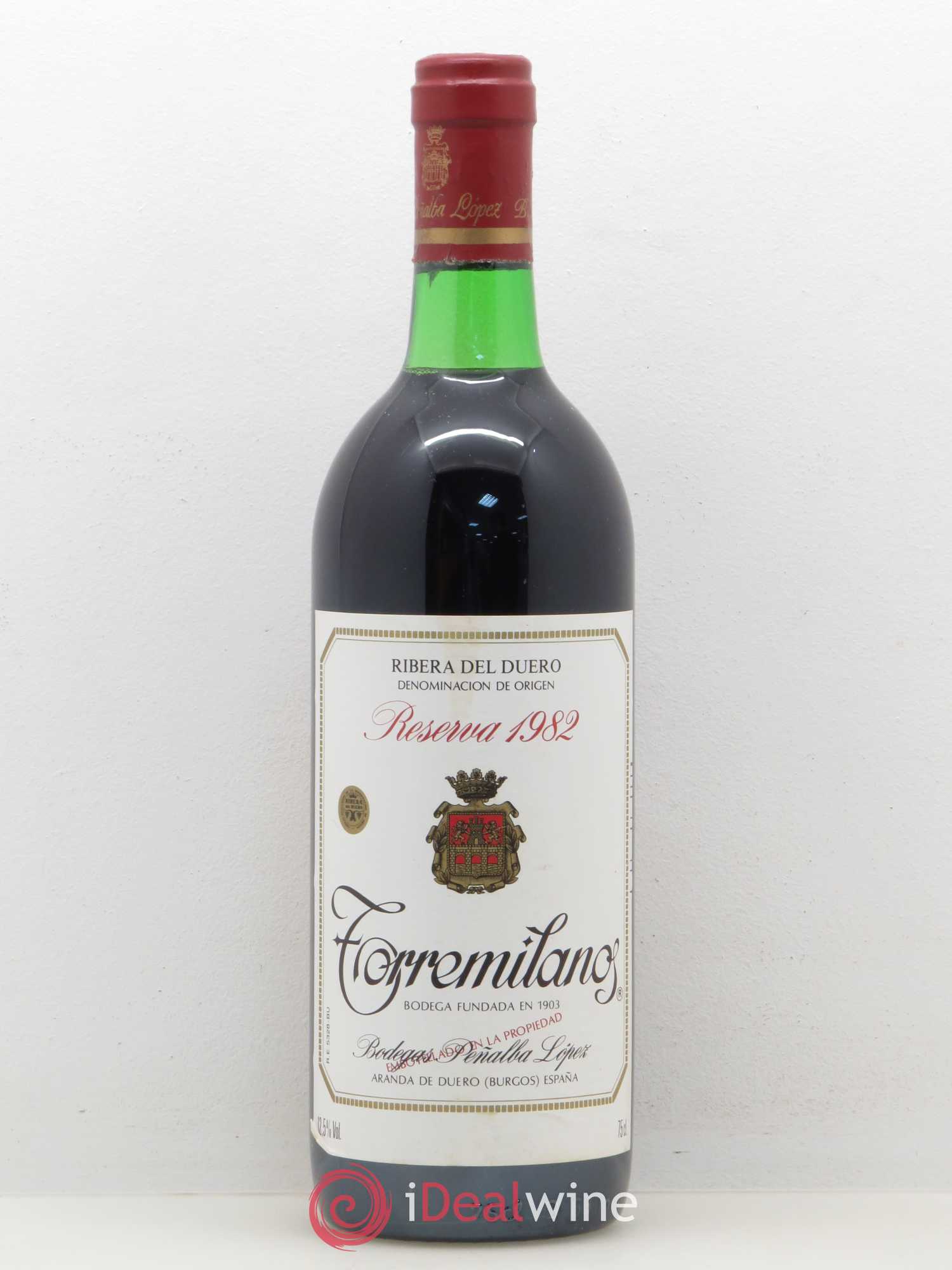 Ribera Del Duero DO Torremilanos Reserva Bodegas Penalba Lopez 1982 - Posten von 1 Flasche - 0
