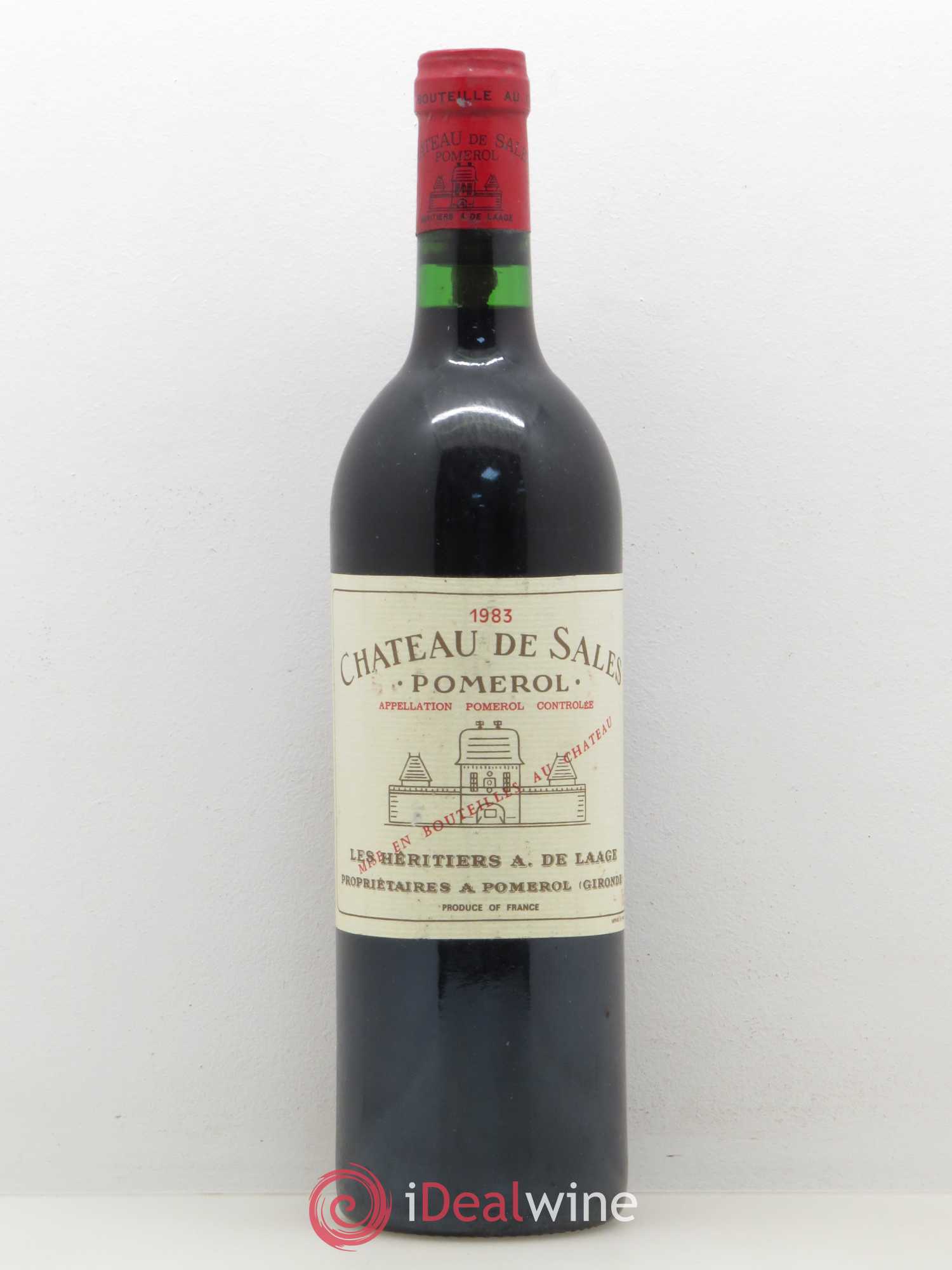 Château de Sales 1983 - Lot de 1 bouteille - 0