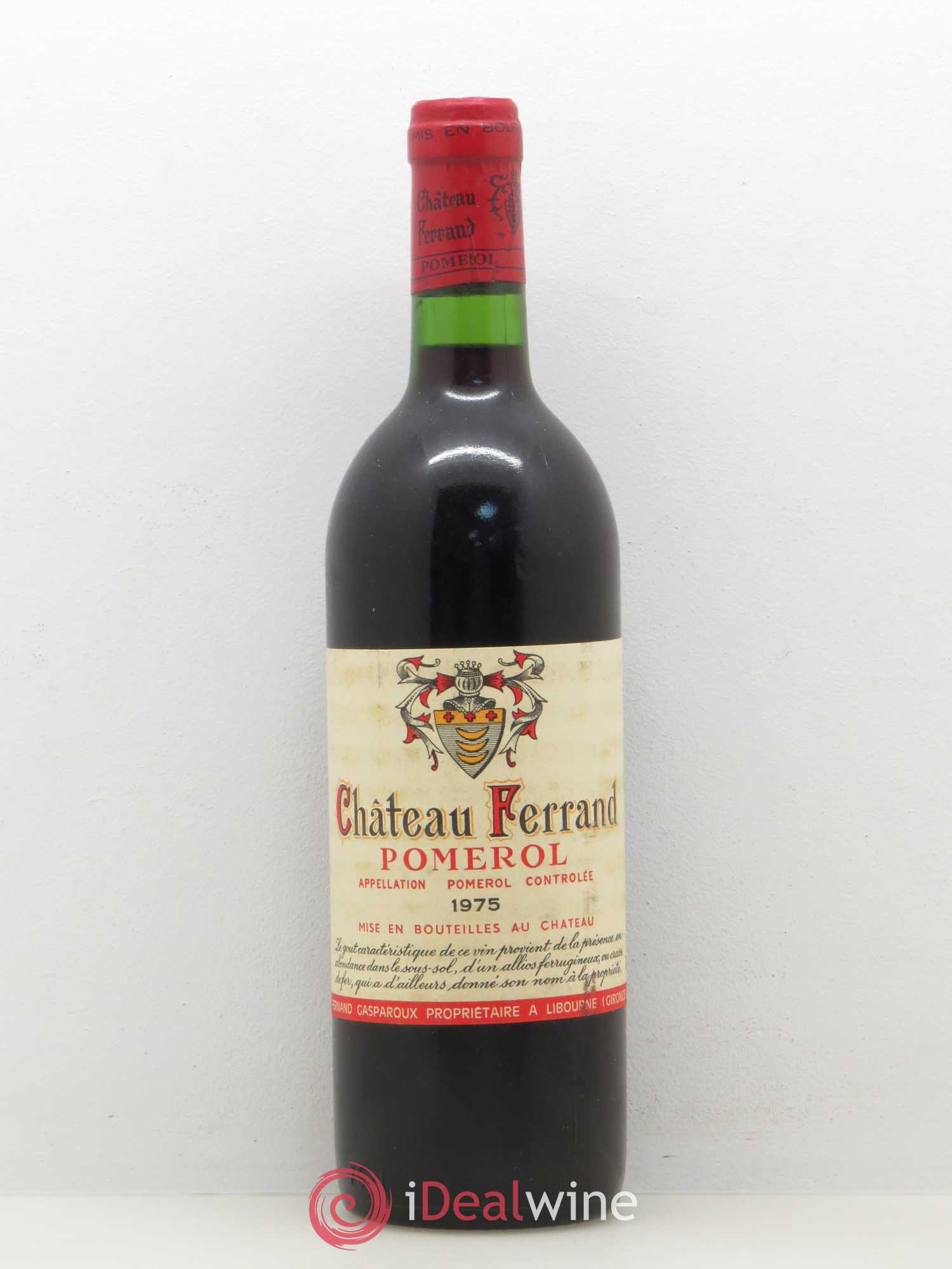 Château Ferrand 1975 - Lot de 1 bouteille - 0