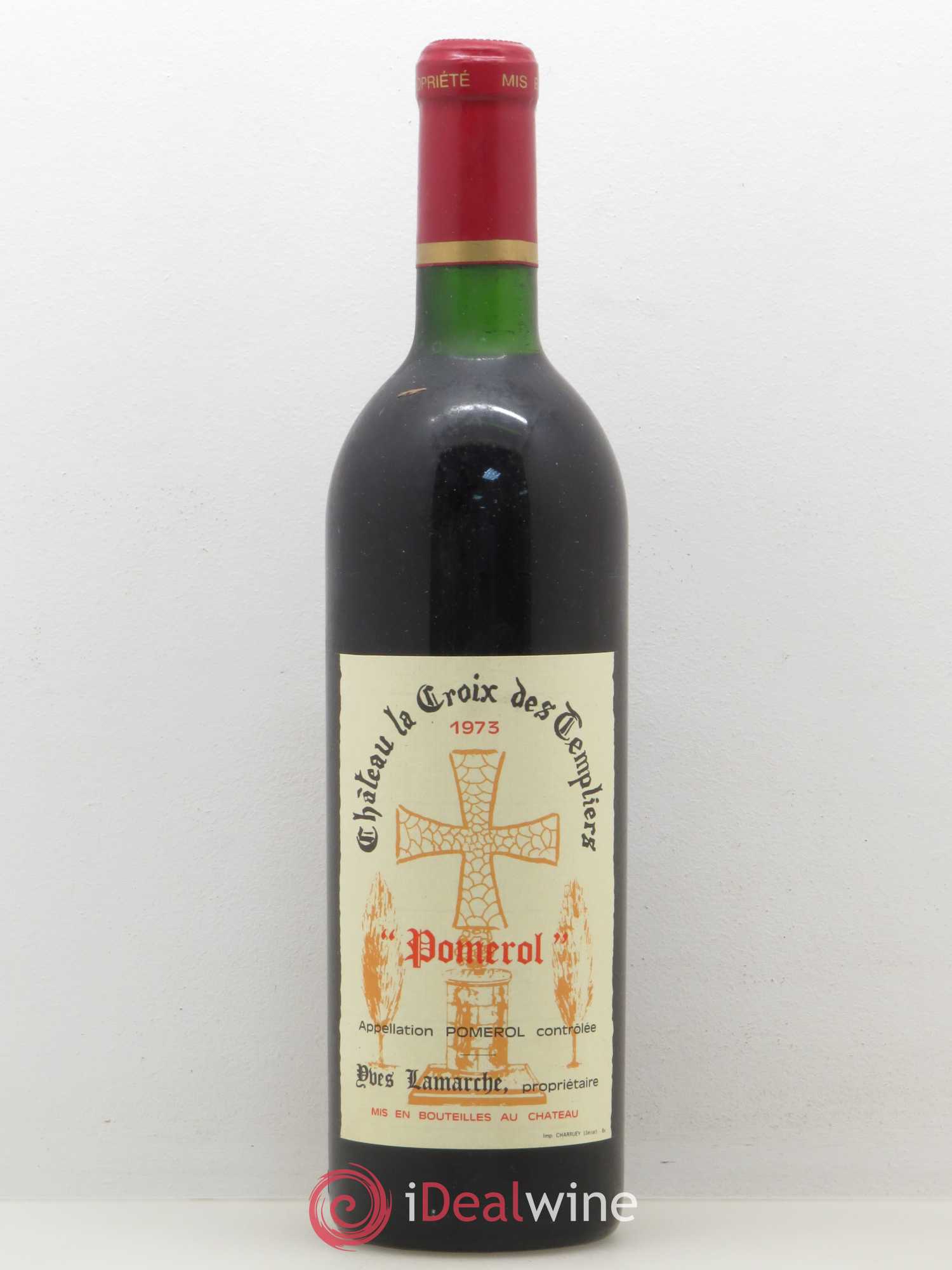 Pomerol Château La Croix des Templiers 1973 - Posten von 1 Flasche - 0