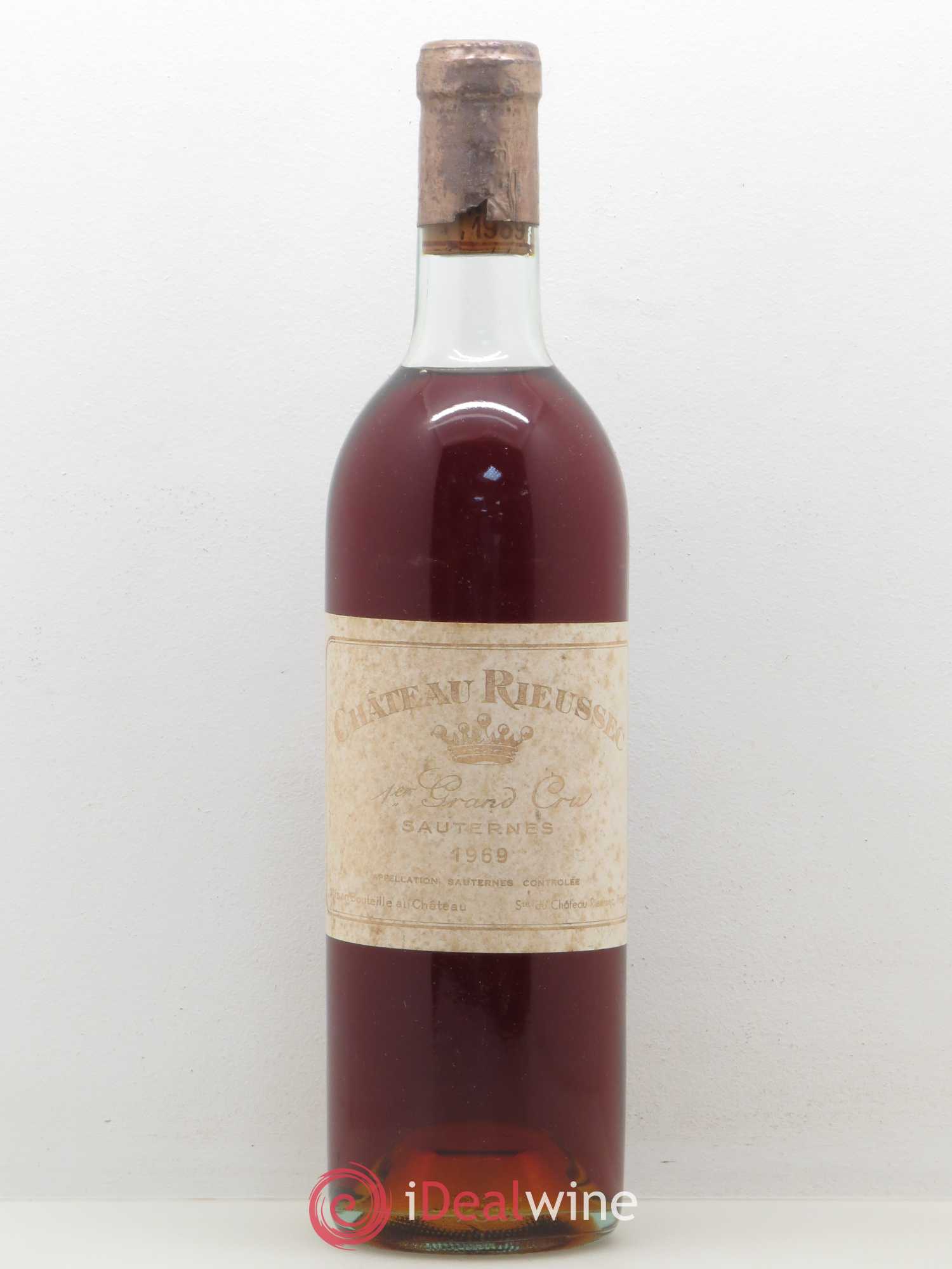 Château Rieussec 1er Grand Cru Classé 1969 - Posten von 1 Flasche - 0