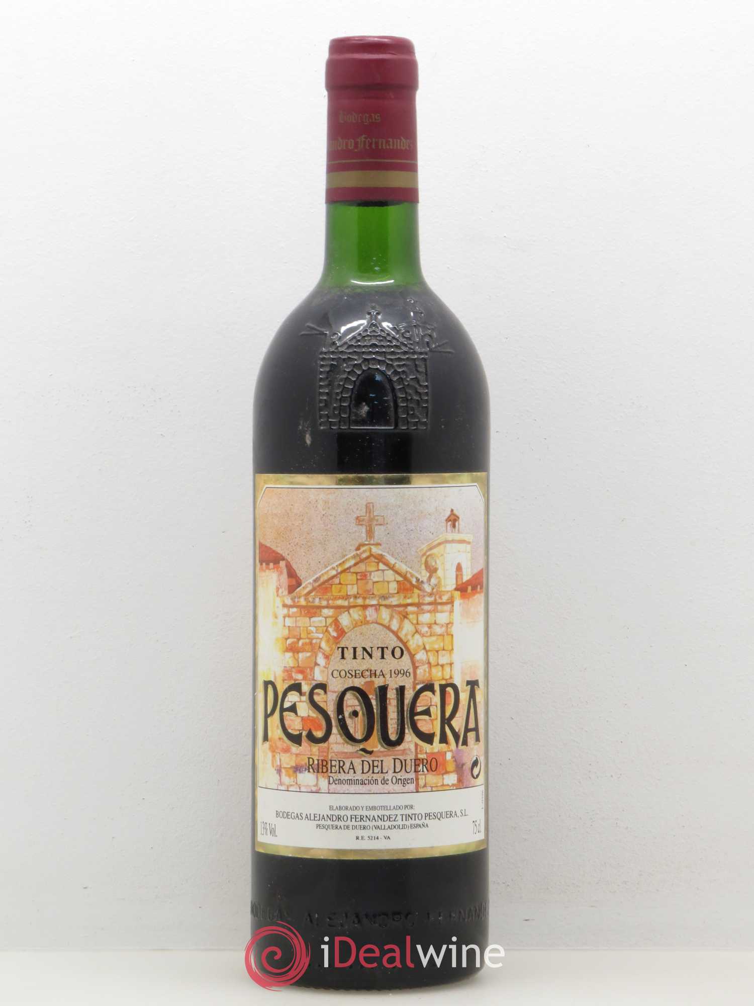Ribera Del Duero DO Crianza Tinto Pesquera 1996 - Lot de 1 bouteille - 0