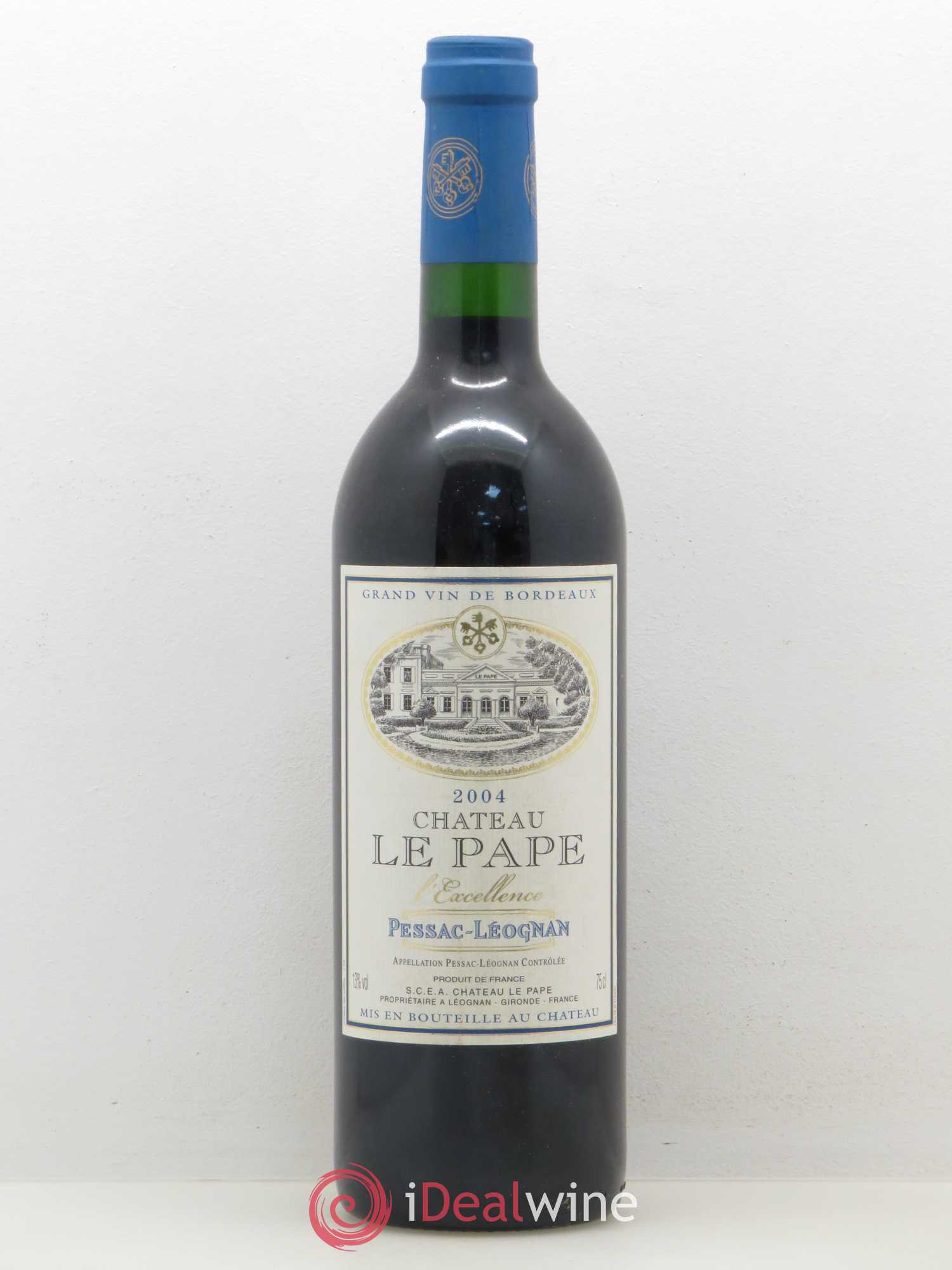 Pessac-Léognan Château Le Pape L'Excellence 2004 - Posten von 1 Flasche - 0