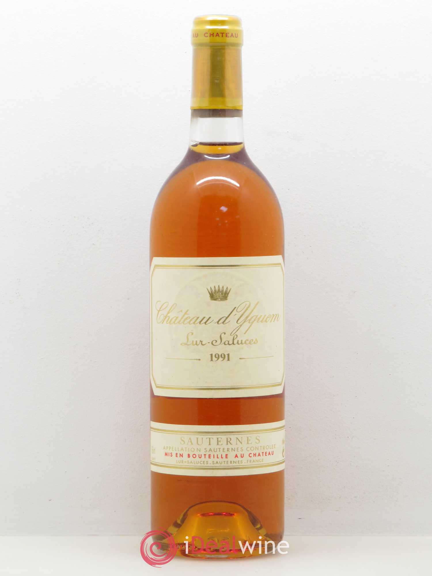 Château d' Yquem 1er Cru Classé Supérieur 1991 - Lotto di 1 bottiglia - 0