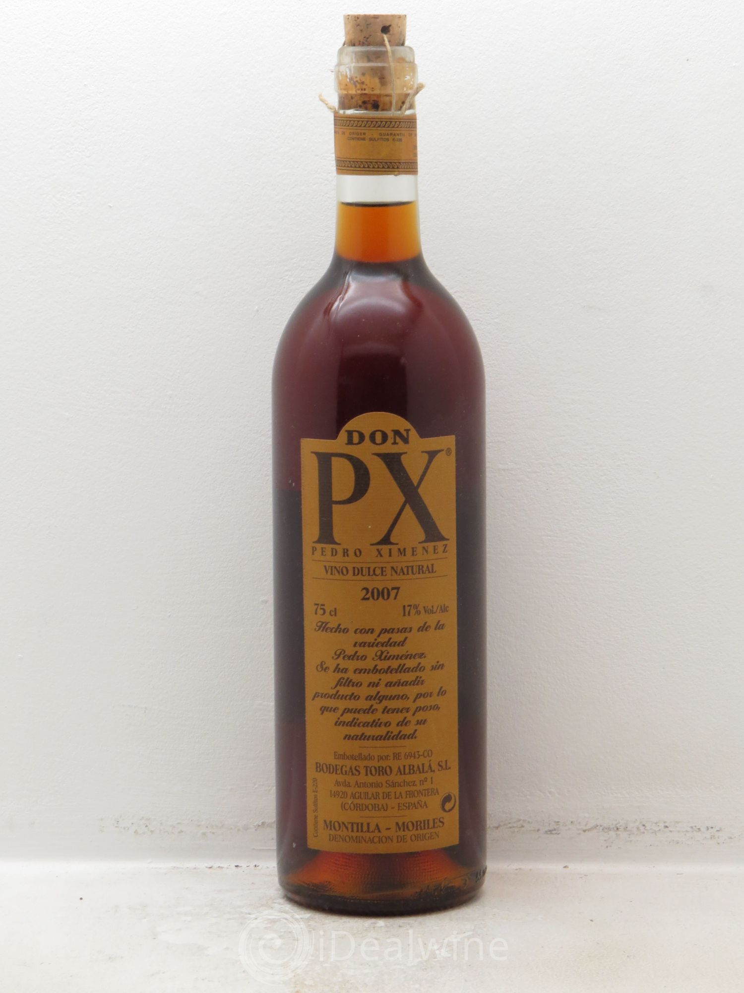 Espagne Bodegas Toro Albala don PX 2007 - Posten von 1 Flasche - 0