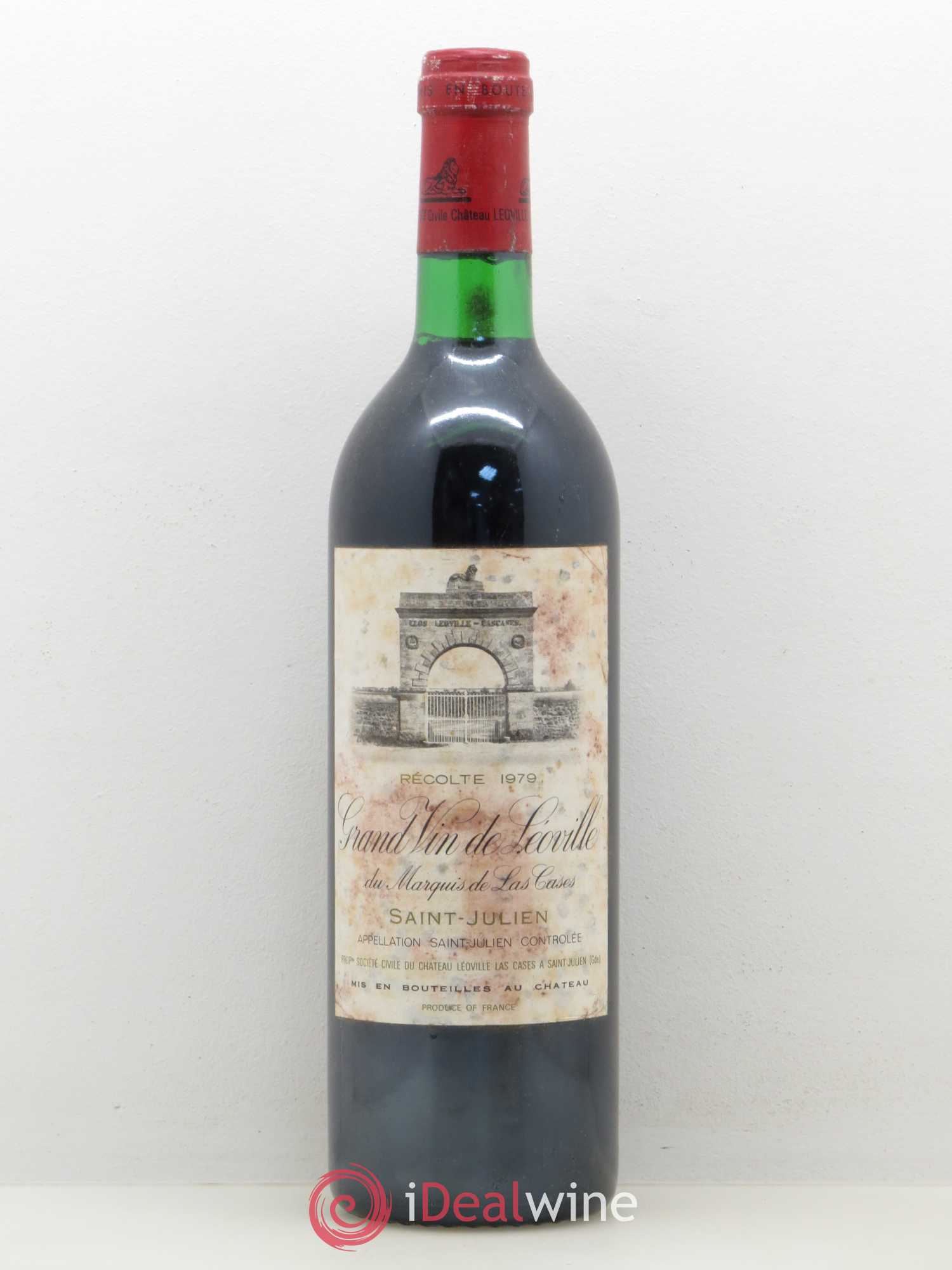 Château Léoville Las Cases 2ème Grand Cru Classé 1979 - Lot de 1 bouteille - 0