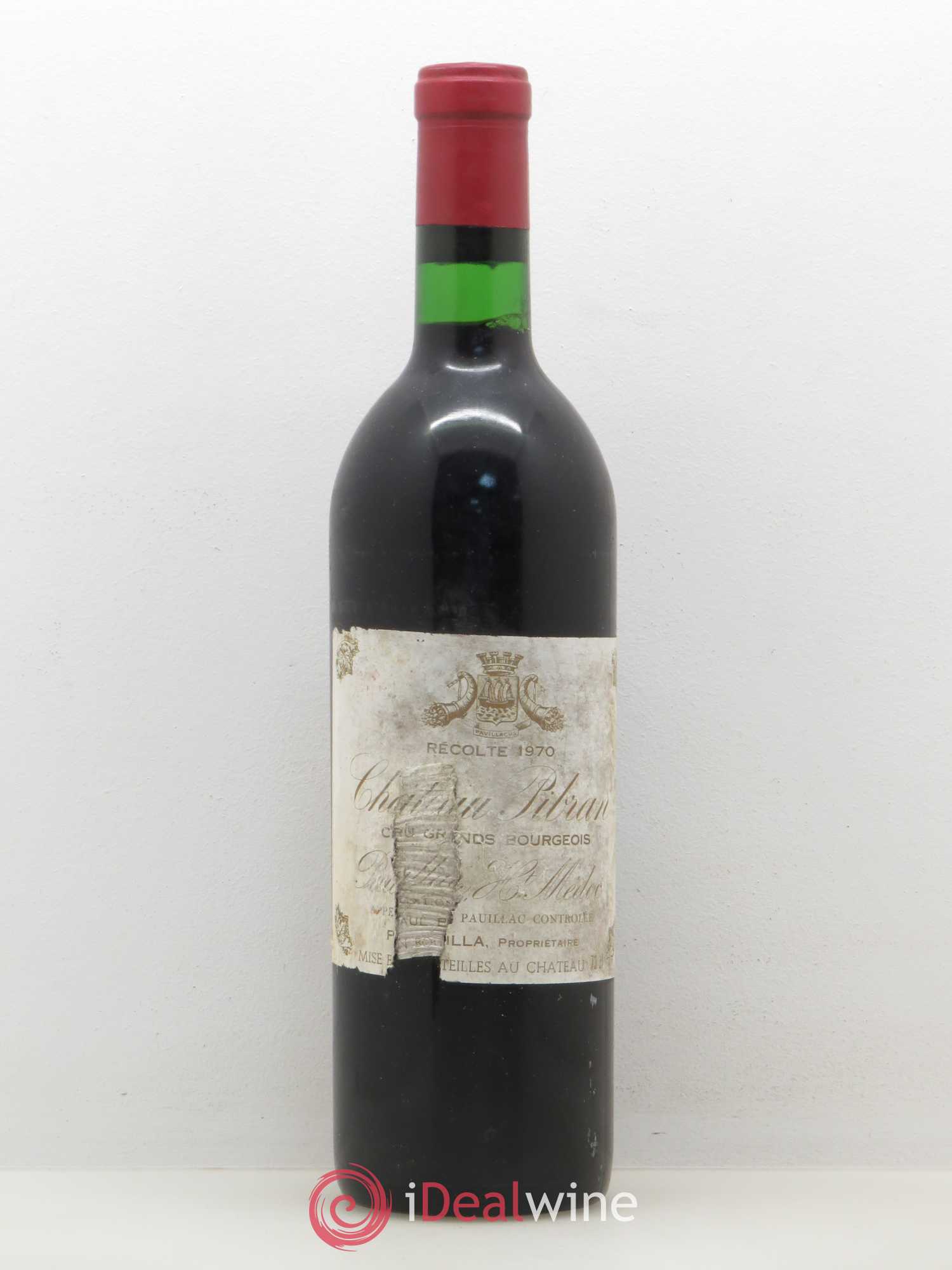 Château Pibran 1970 - Lot de 1 bouteille - 0