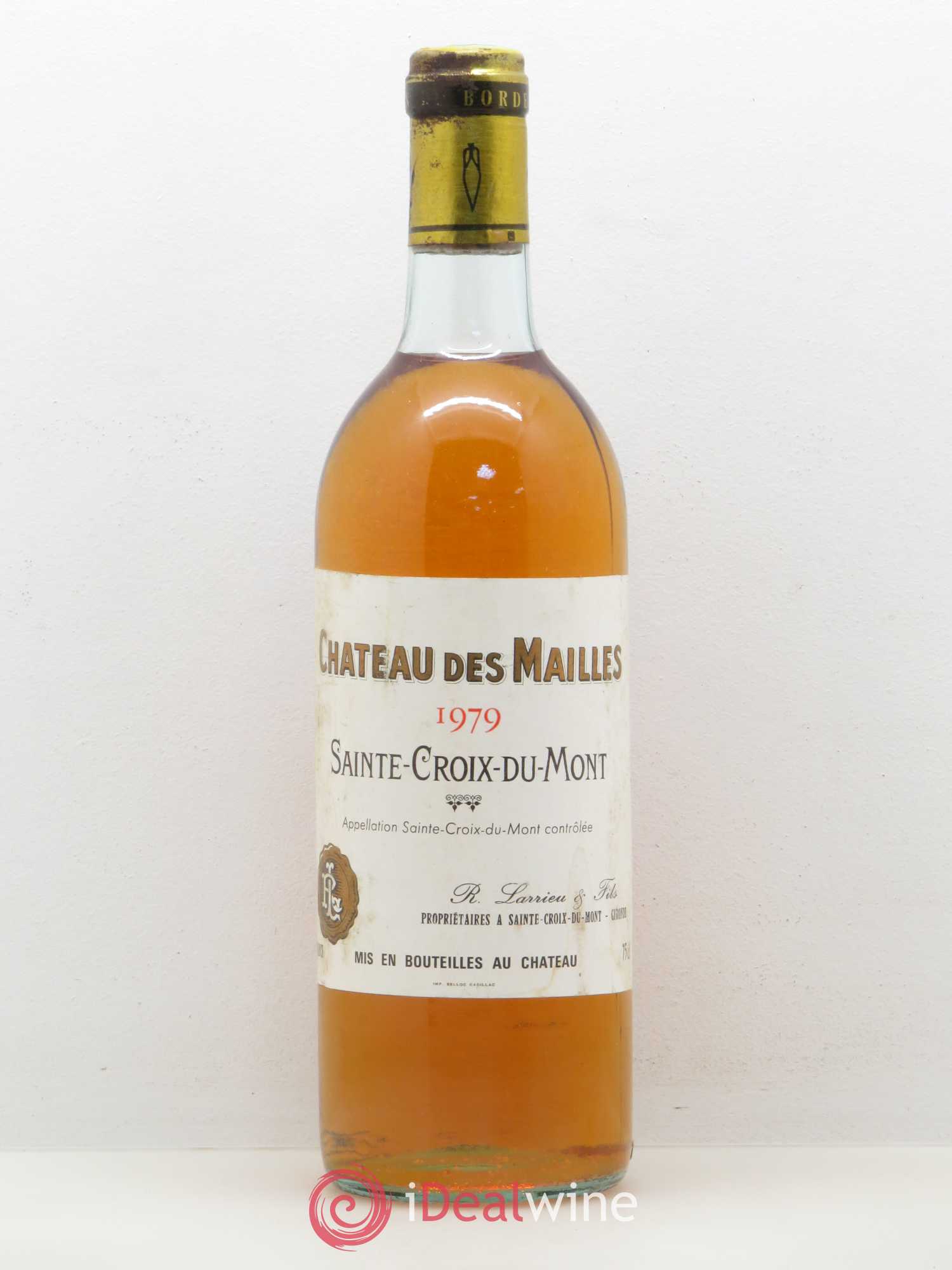 Sainte-Croix-du-Mont Château des Mailles 1979 - Lotto di 1 bottiglia - 0