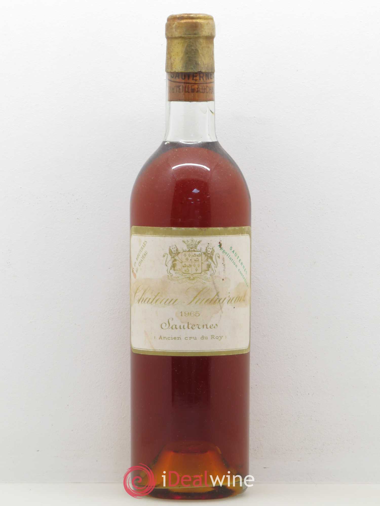 Château Suduiraut 1er Grand Cru Classé 1965 - Lotto di 1 bottiglia - 0