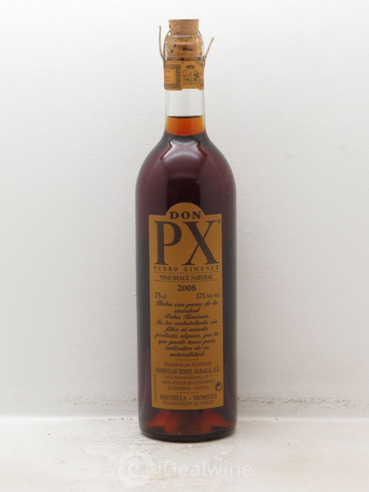 Espagne Bodegas Toro Albala don PX (50cl) 2008 - Posten von 1 Flasche - 0