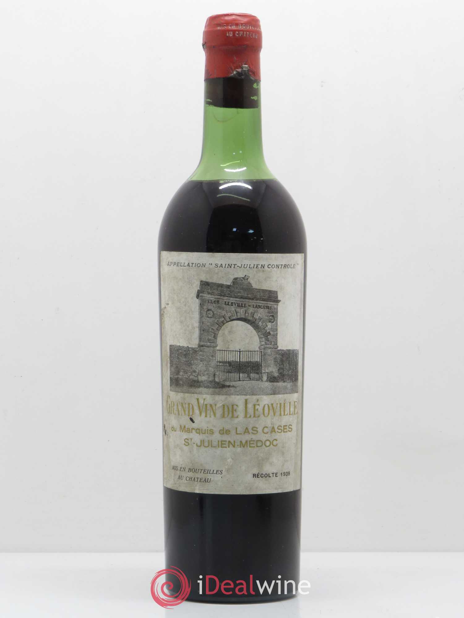Château Léoville Las Cases 2ème Grand Cru Classé 1938 - Lot de 1 bouteille - 0