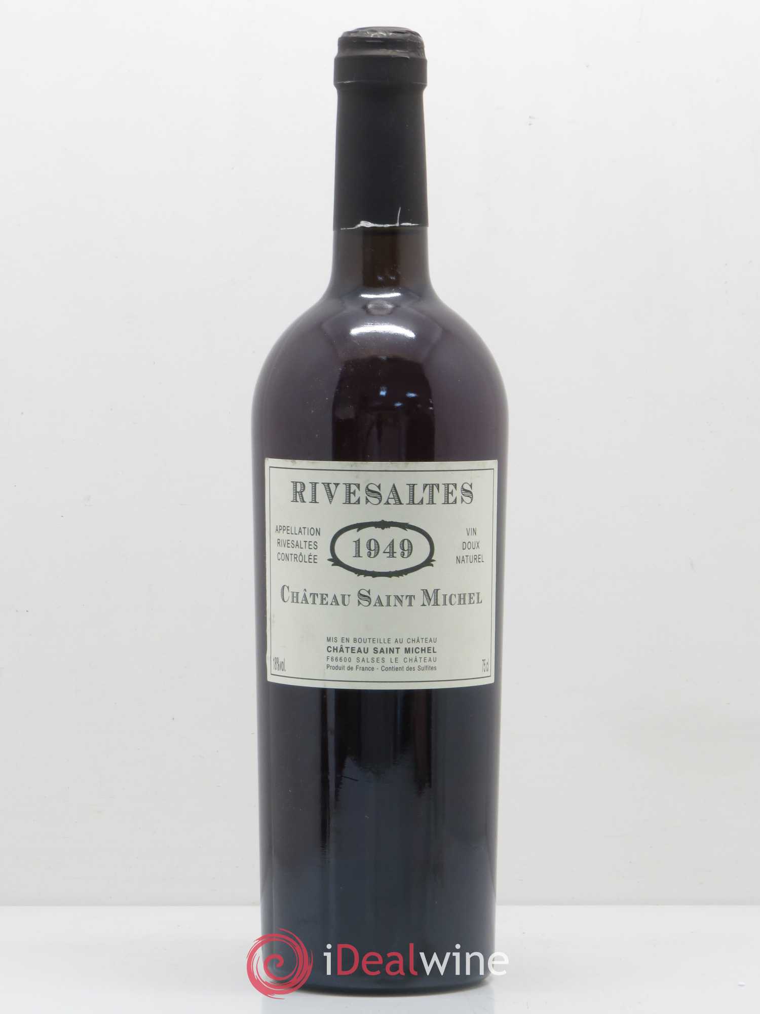 Rivesaltes Château Saint Michel 1949 - Posten von 1 Flasche - 0