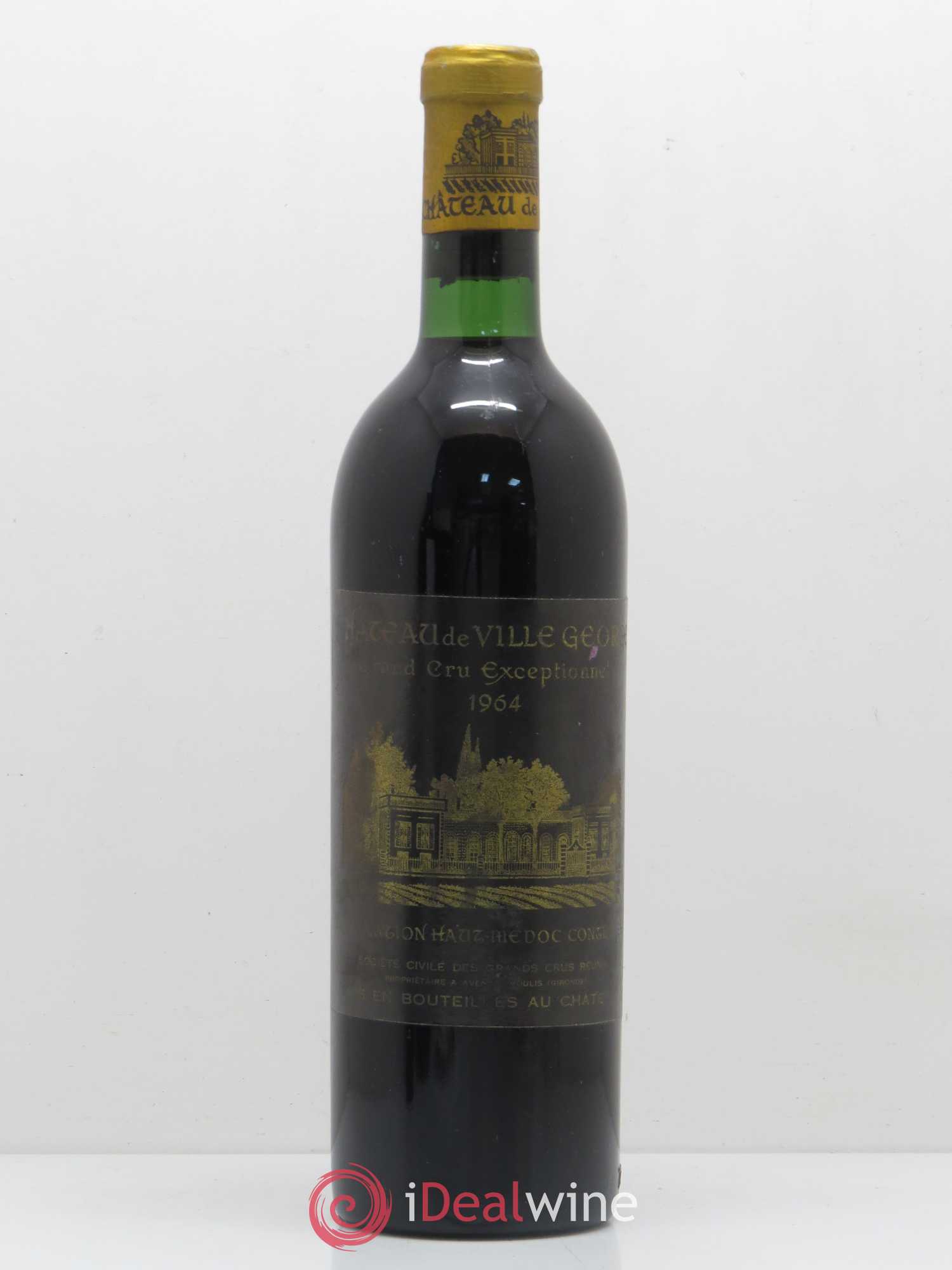 Château Villegeorge Cru Bourgeois 1964 - Lot de 1 bouteille - 0