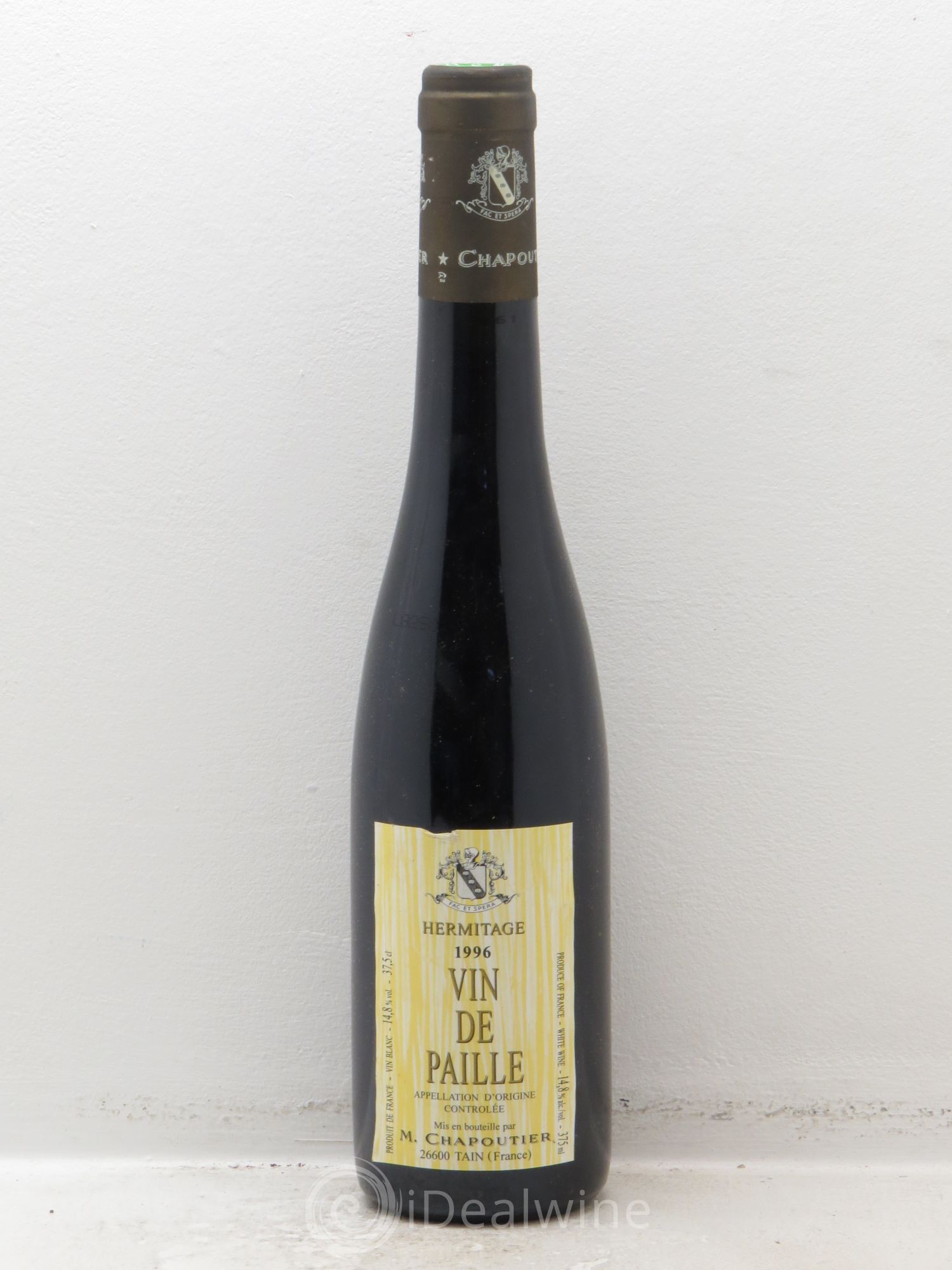 Hermitage Vin de Paille Chapoutier 1996 - Lotto di 1 mezza bottiglia - 0