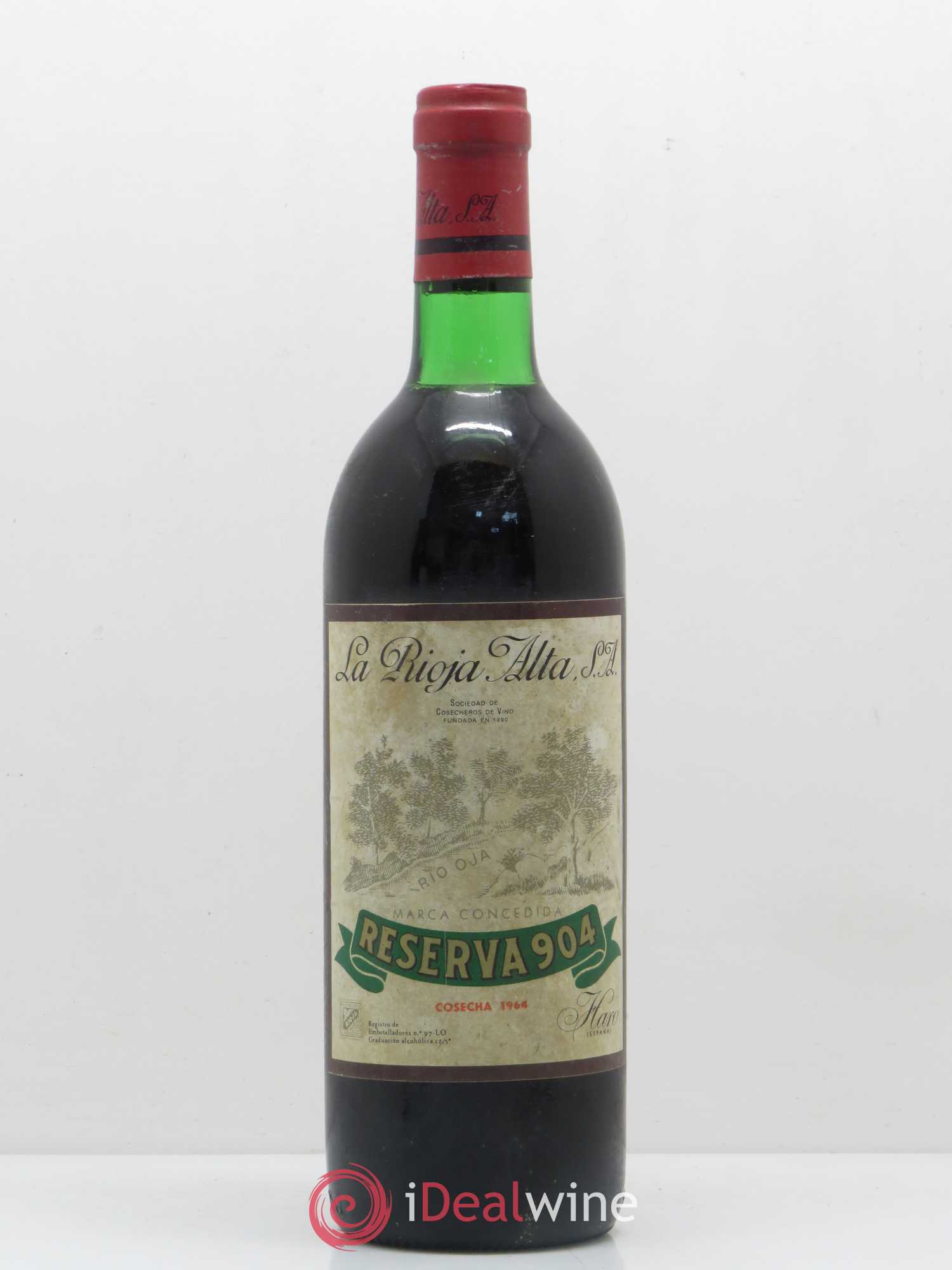 Rioja DOCa Gran Reserva 904 La Rioja Alta 1964 - Lot of 1 bottle - 0