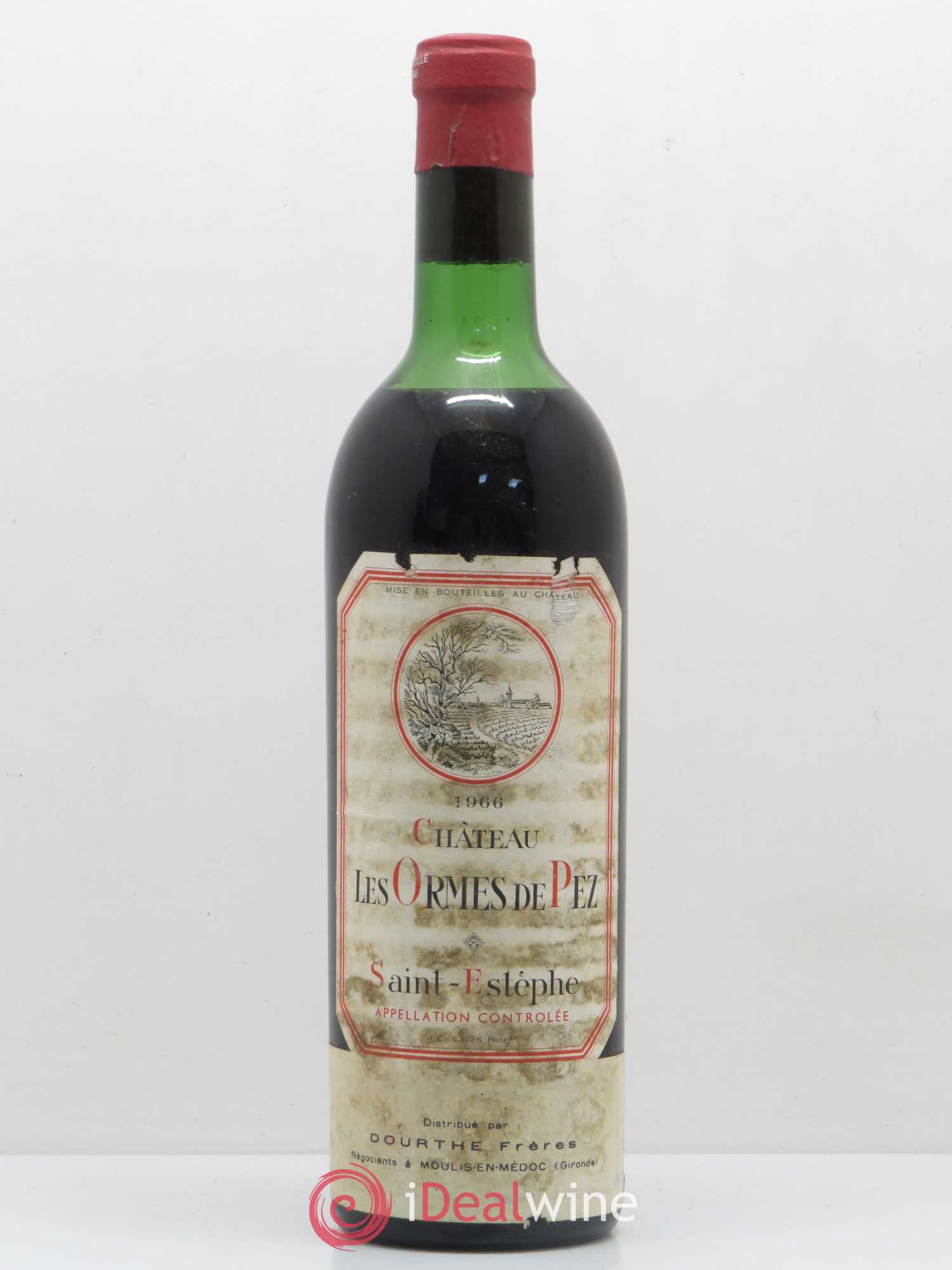 Château les Ormes de Pez 1966 - Lot de 1 bouteille - 0