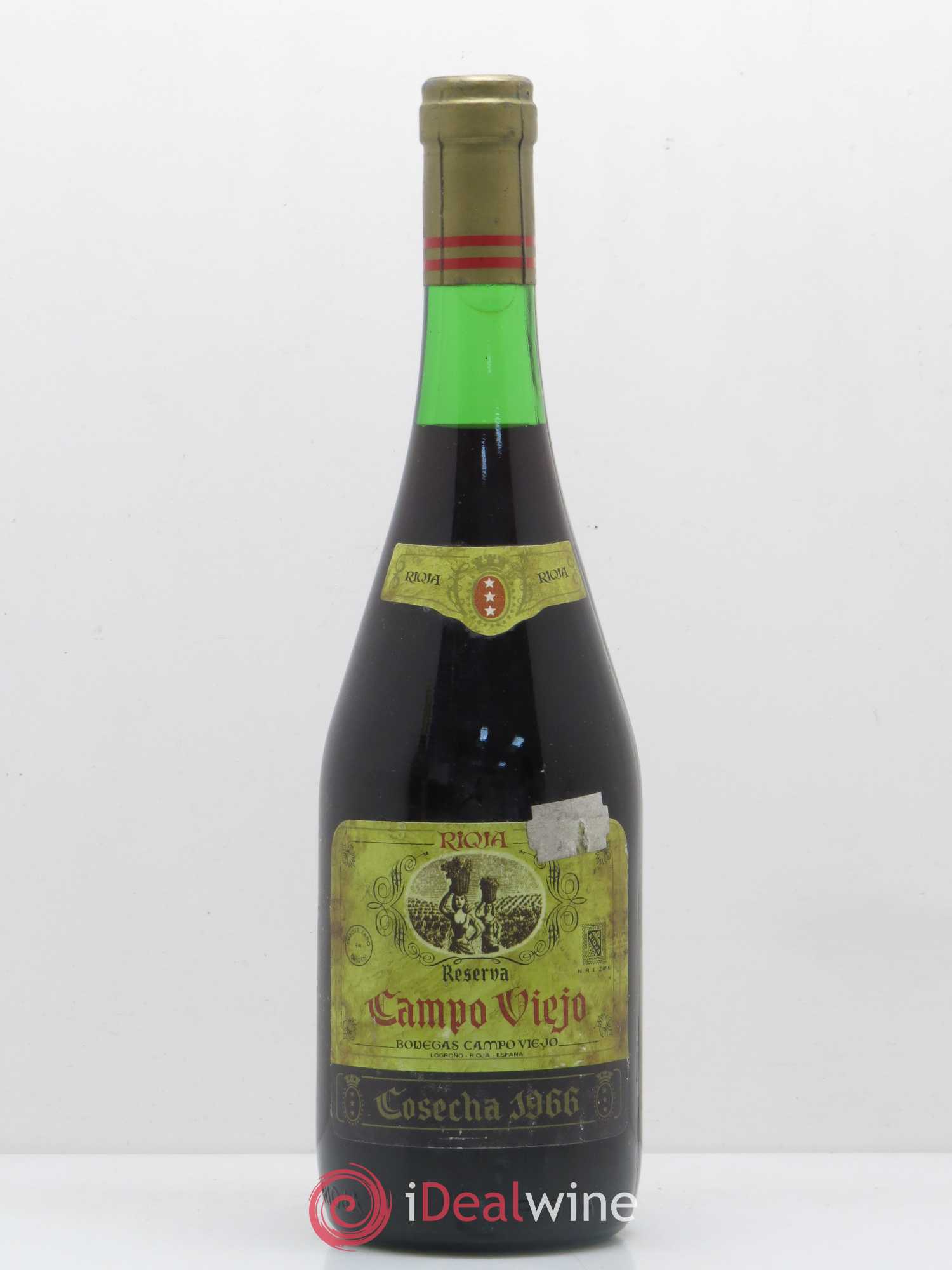 Rioja DOCA Campo Viejo Reserva 1966 - Lotto di 1 bottiglia - 0