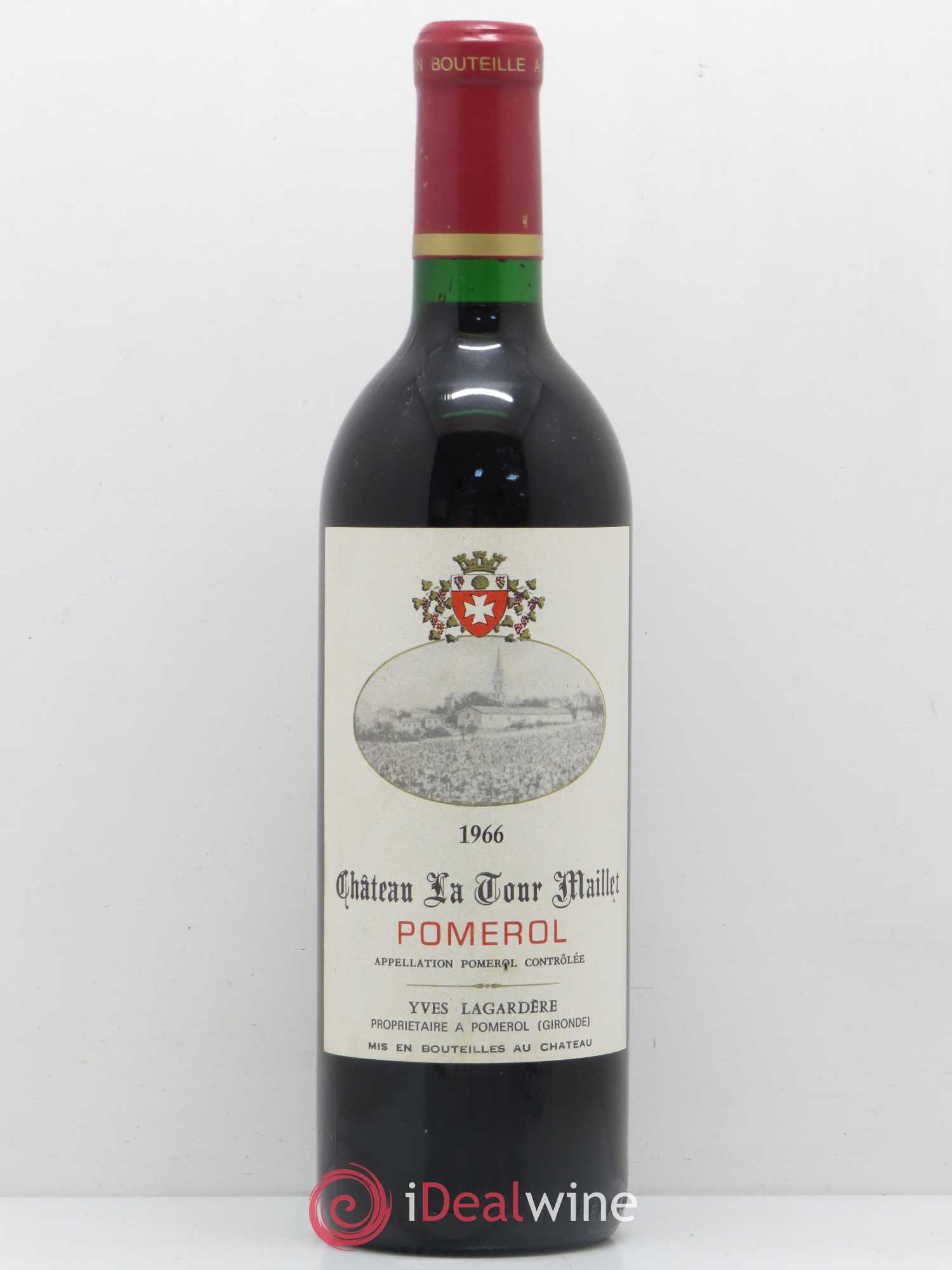 Château Tour Maillet 1966 - Lot de 1 bouteille - 0