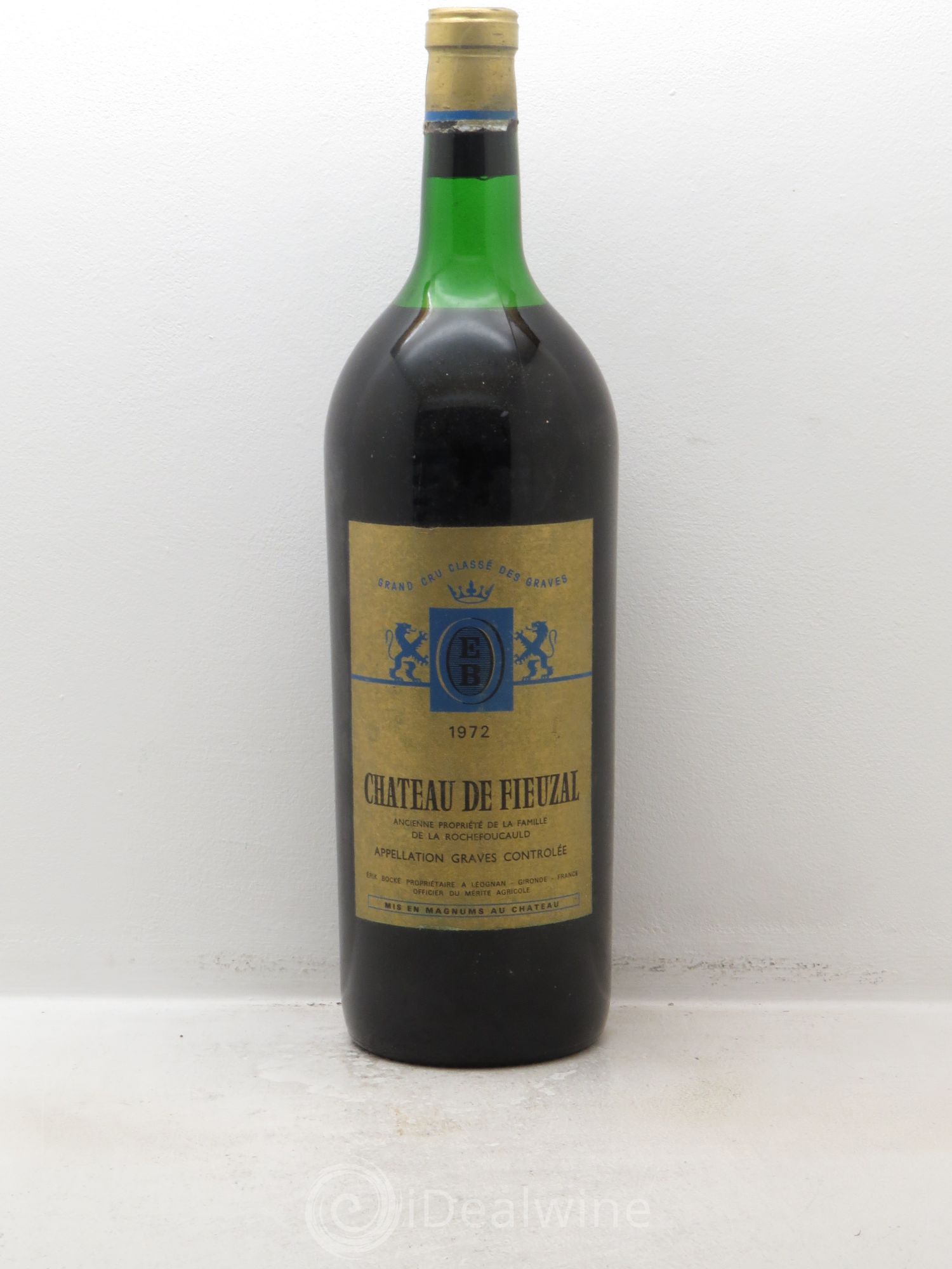 Château de Fieuzal Cru Classé de Graves 1972 - Lot de 1 magnum - 0