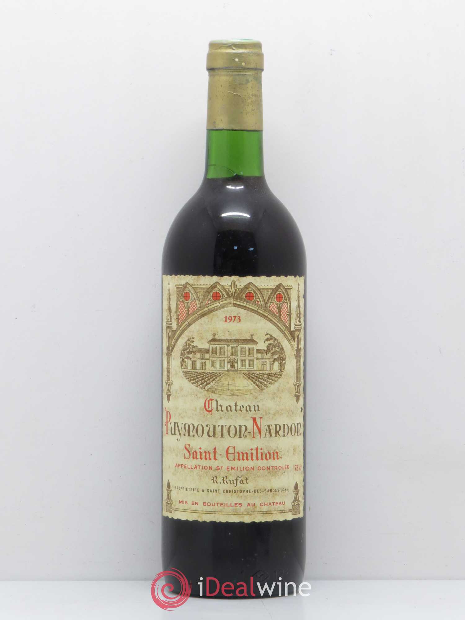 Saint-Émilion Château Puymouton Nardon (sans prix de réserve) 1973 - Lot de 1 bouteille - 0