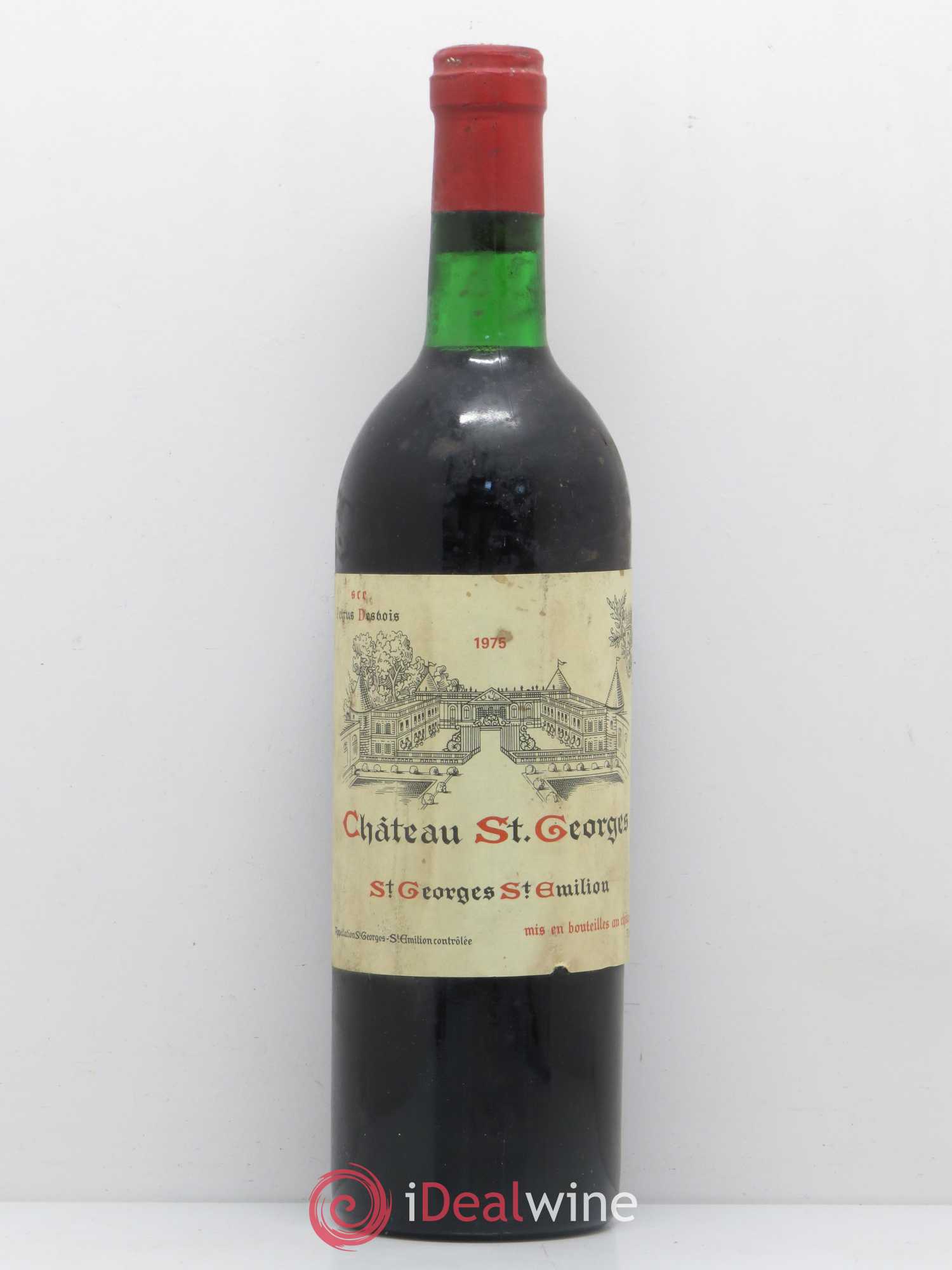 Château Saint-Georges 1975 - Lot de 1 bouteille - 0