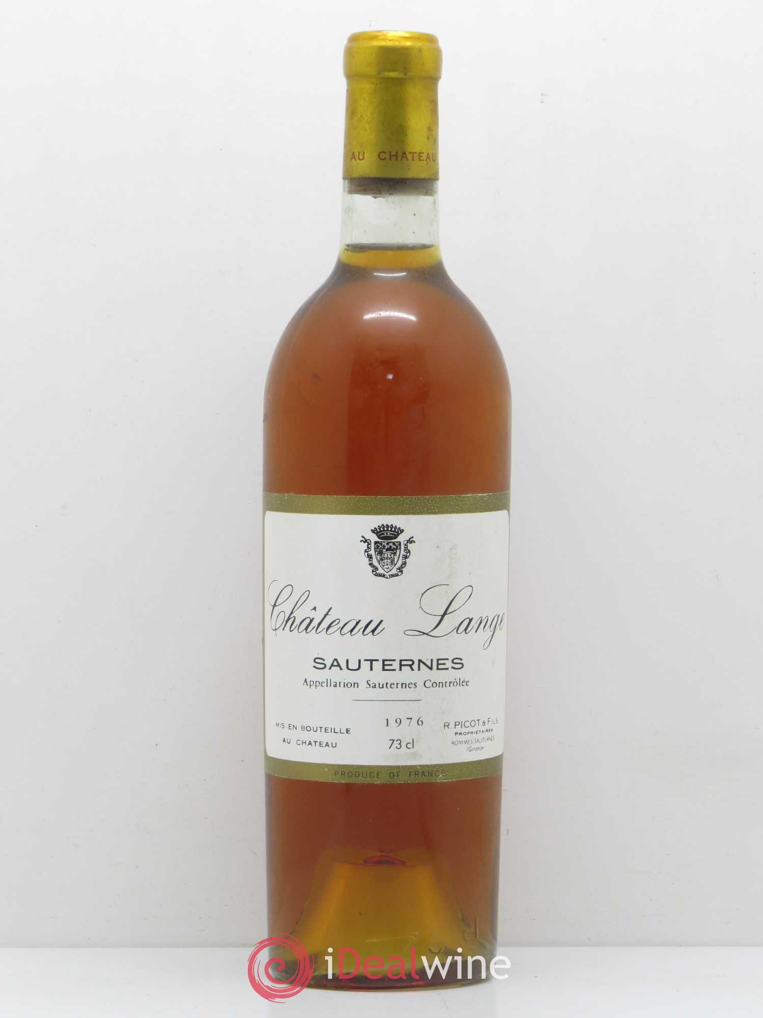 Sauternes Château Lange 1976 - Lotto di 1 bottiglia - 0