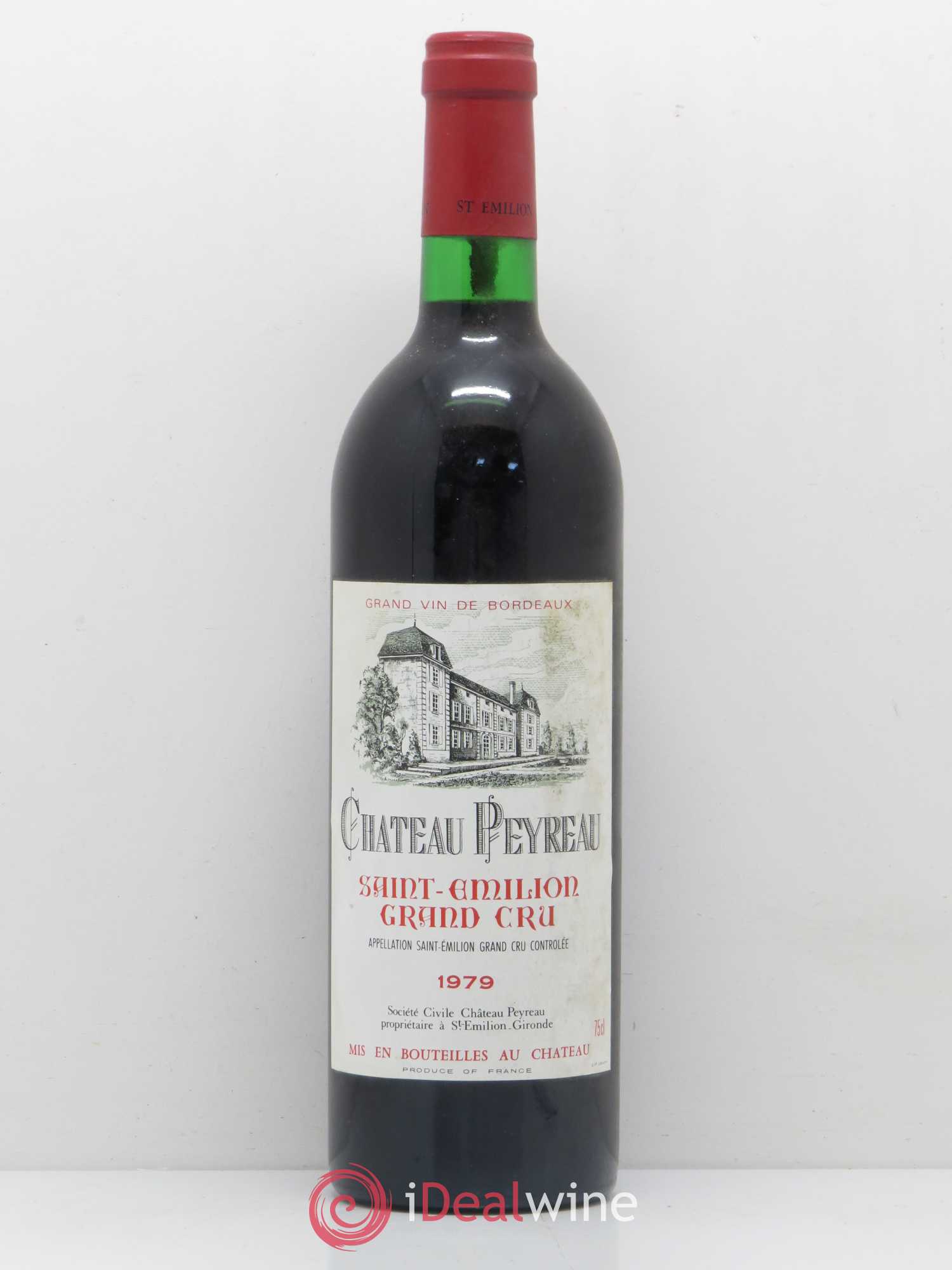 Saint-Émilion Grand Cru Château Peyreau 1979 - Lot de 1 bouteille - 0