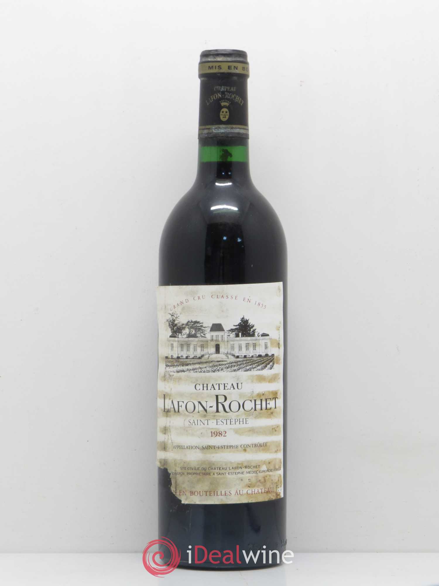 Château Lafon Rochet 4ème Grand Cru Classé 1982 - Lot de 1 bouteille - 0