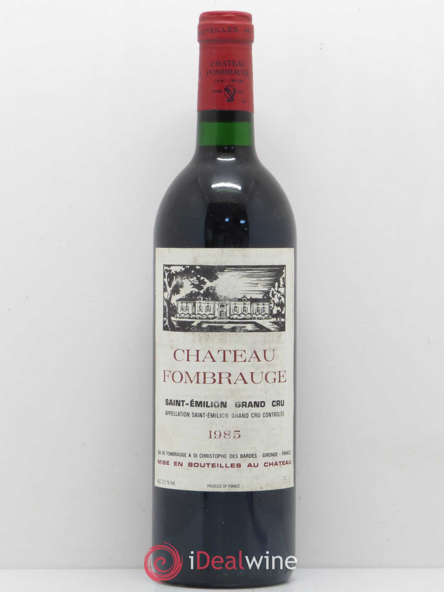 Château Fombrauge Grand Cru Classé 1985 - Lot de 1 bouteille - 0