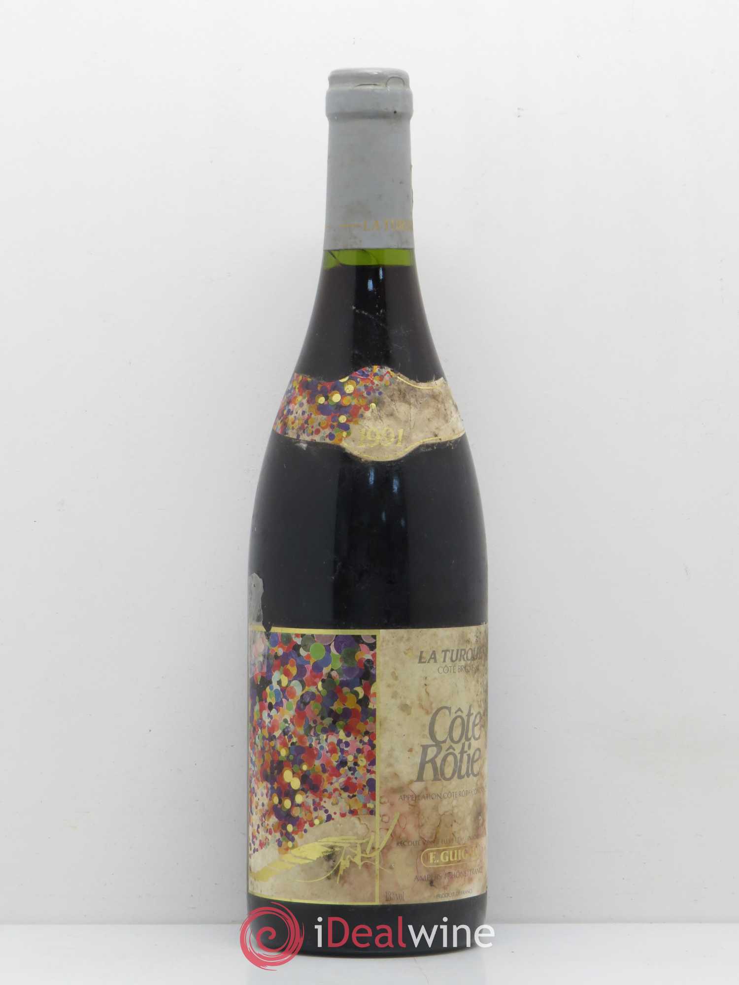 Côte-Rôtie La Turque Guigal 1991 - Lot de 1 bouteille - 0