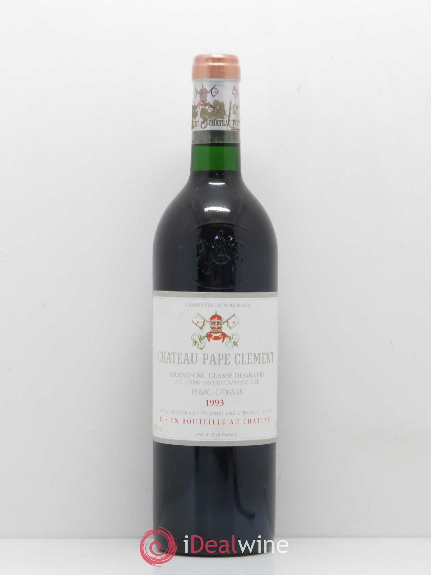 Château Pape Clément Cru Classé de Graves 1993 - Lot de 1 bouteille - 0