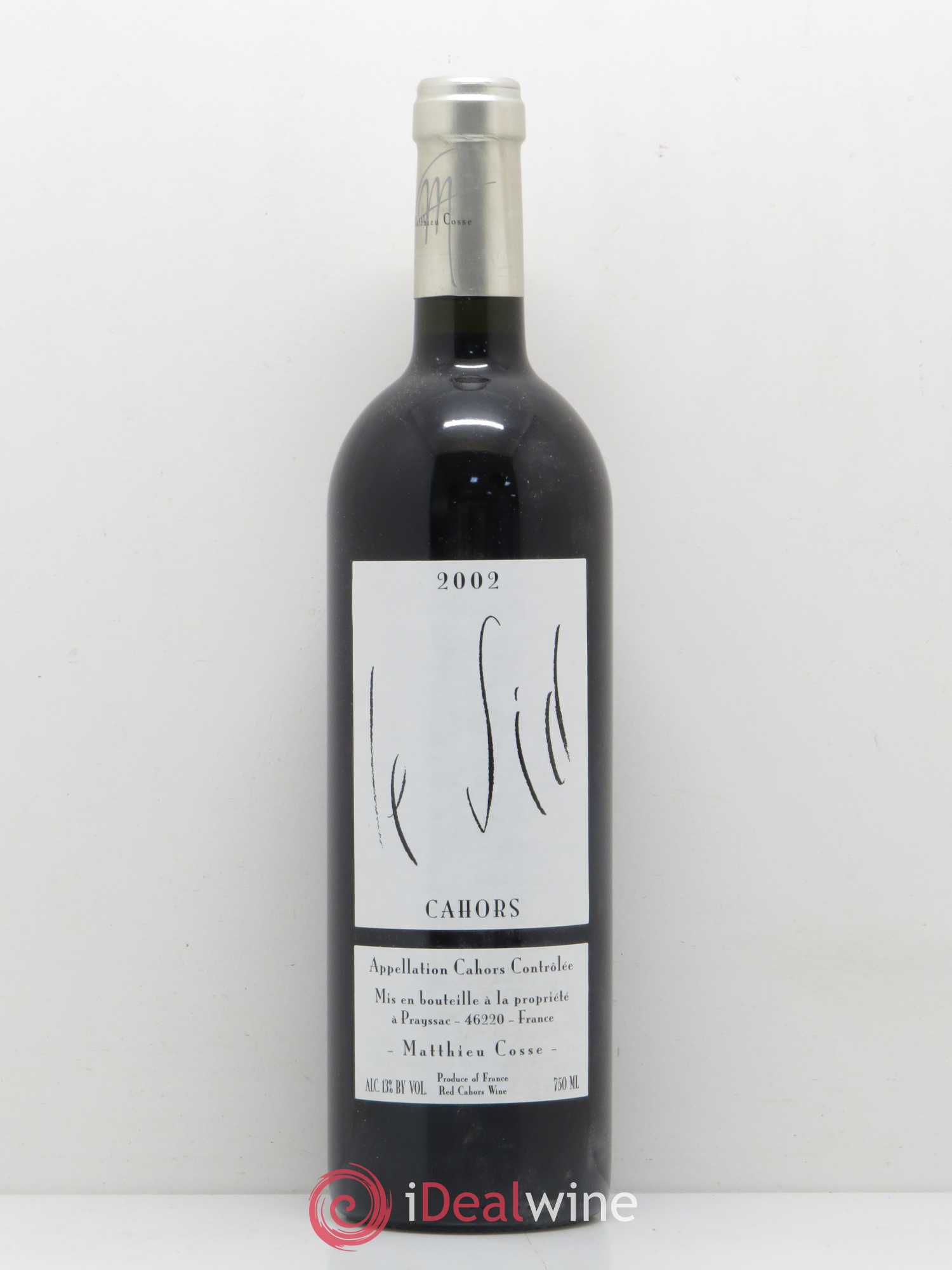 Cahors Le Sid Cosse Maisonneuve 2002 - Posten von 1 Flasche - 0