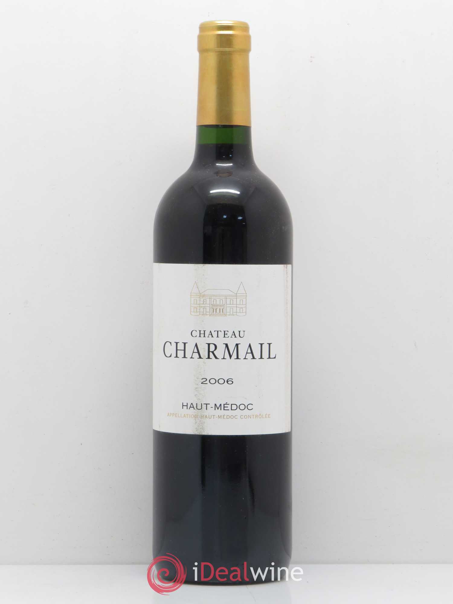 Château Charmail Cru Bourgeois 2006 - Lot de 1 bouteille - 0