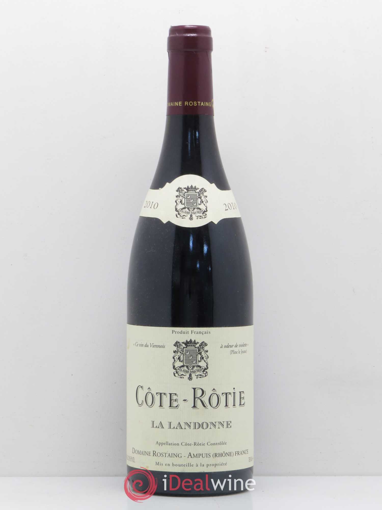 Côte-Rôtie La Landonne René Rostaing 2010 - Posten von 1 Flasche - 0