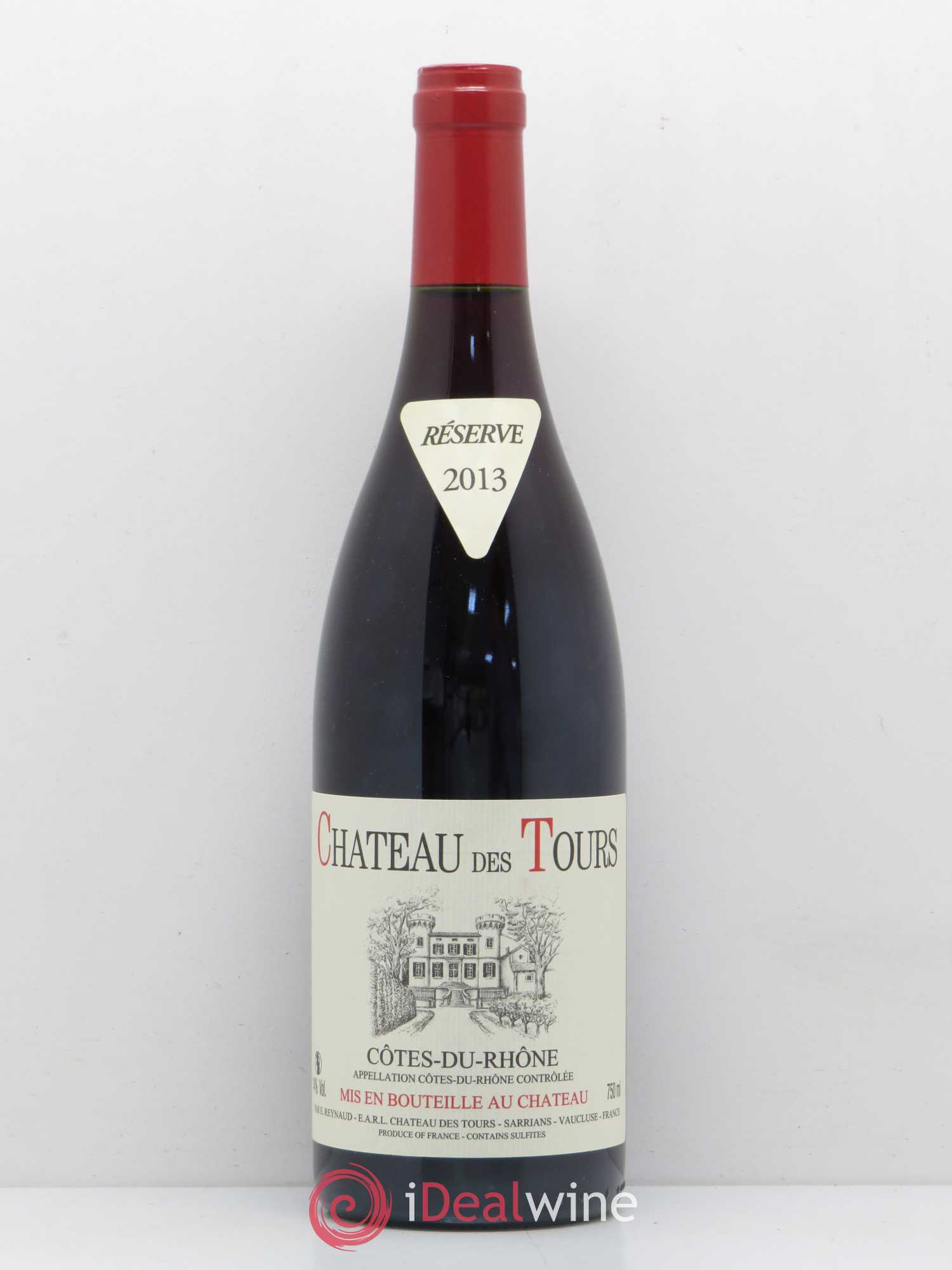 Côtes-du-Rhône Château des Tours Emmanuel Reynaud 2013 - Lot de 1 bouteille - 0