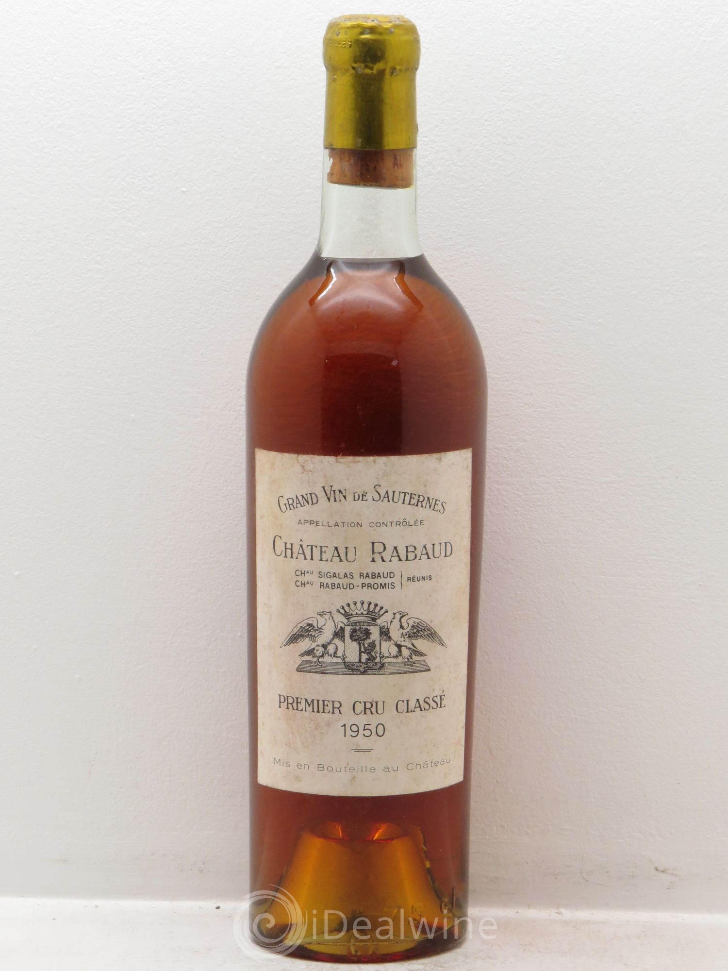 Château Rabaud Promis 1er Grand Cru Classé 1950 - Posten von 1 Flasche - 0