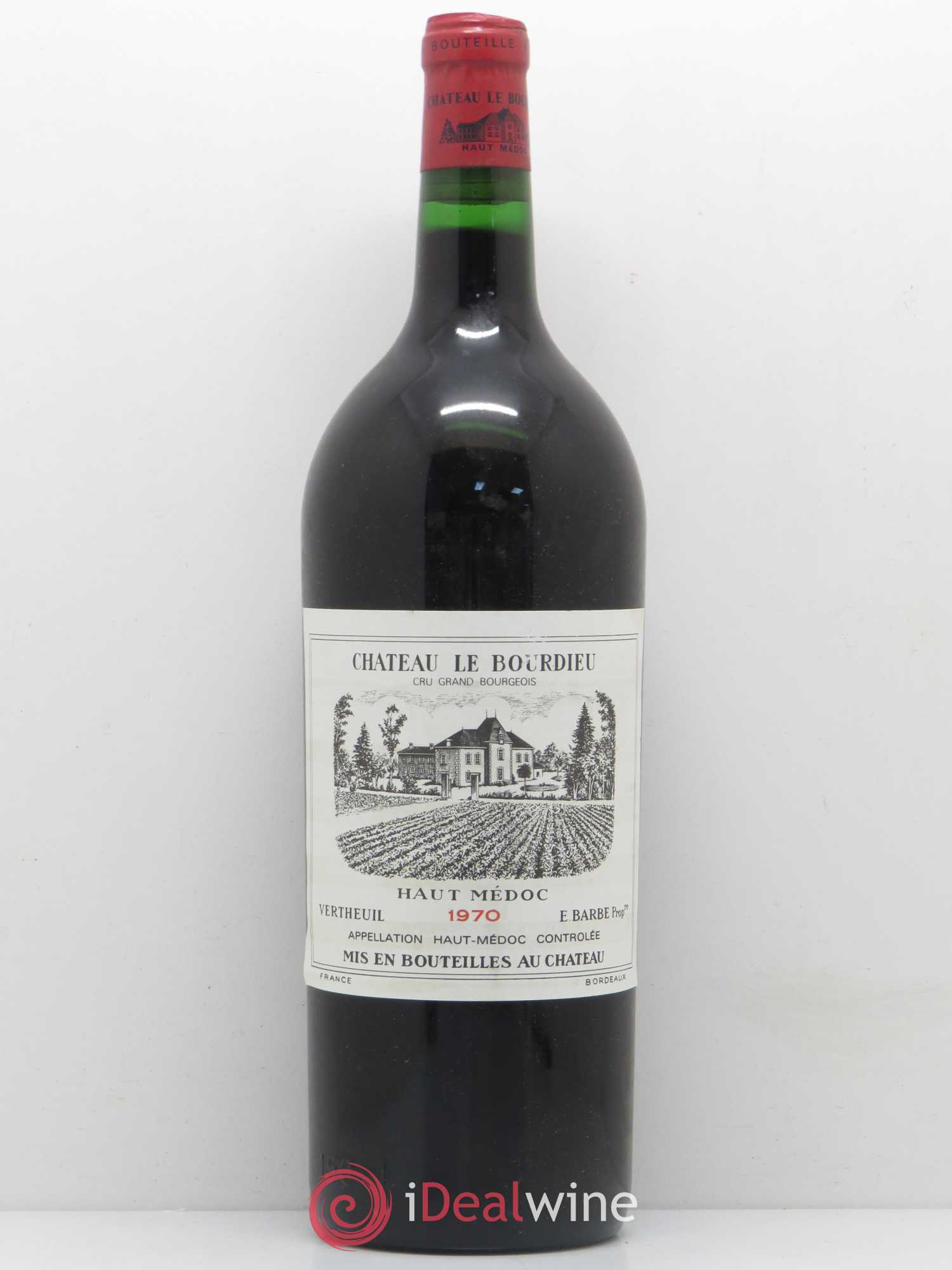 Château le Bourdieu Cru Bourgeois 1970 - Lot de 1 magnum - 0